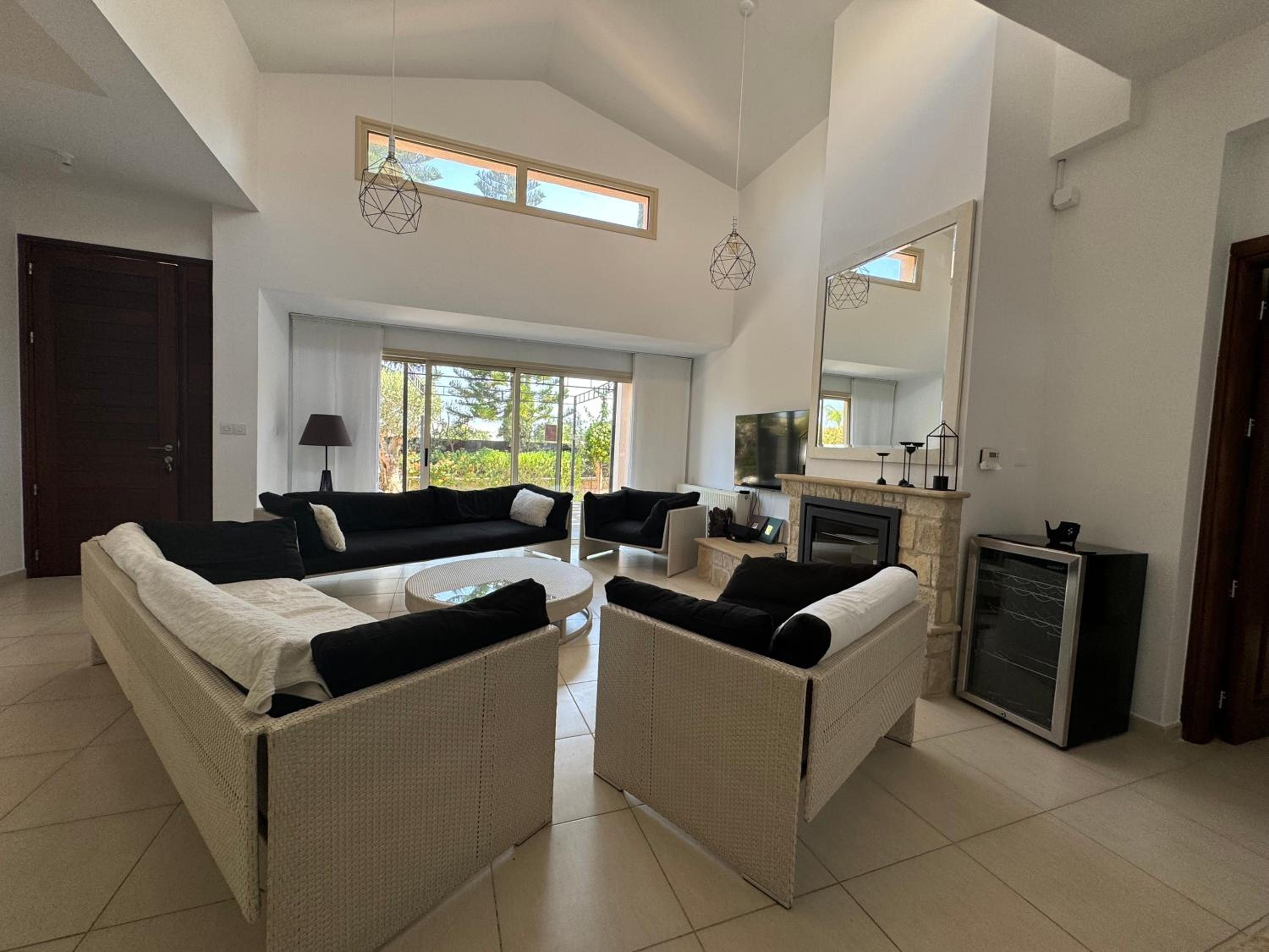 Unique modern beachfront Villa Thalassa Latchi!