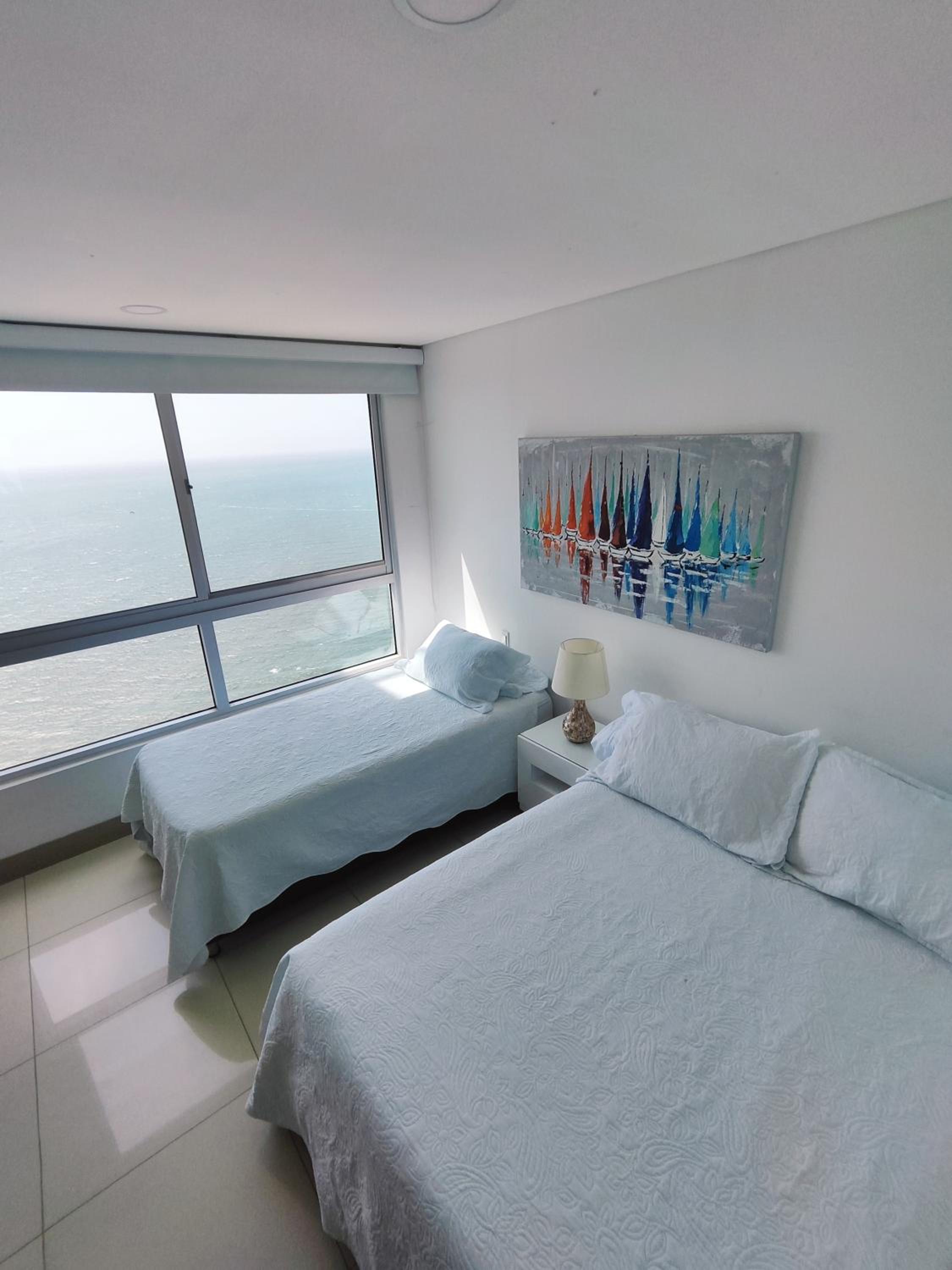 Palmetto Beach con buena vista al mar Cartagena