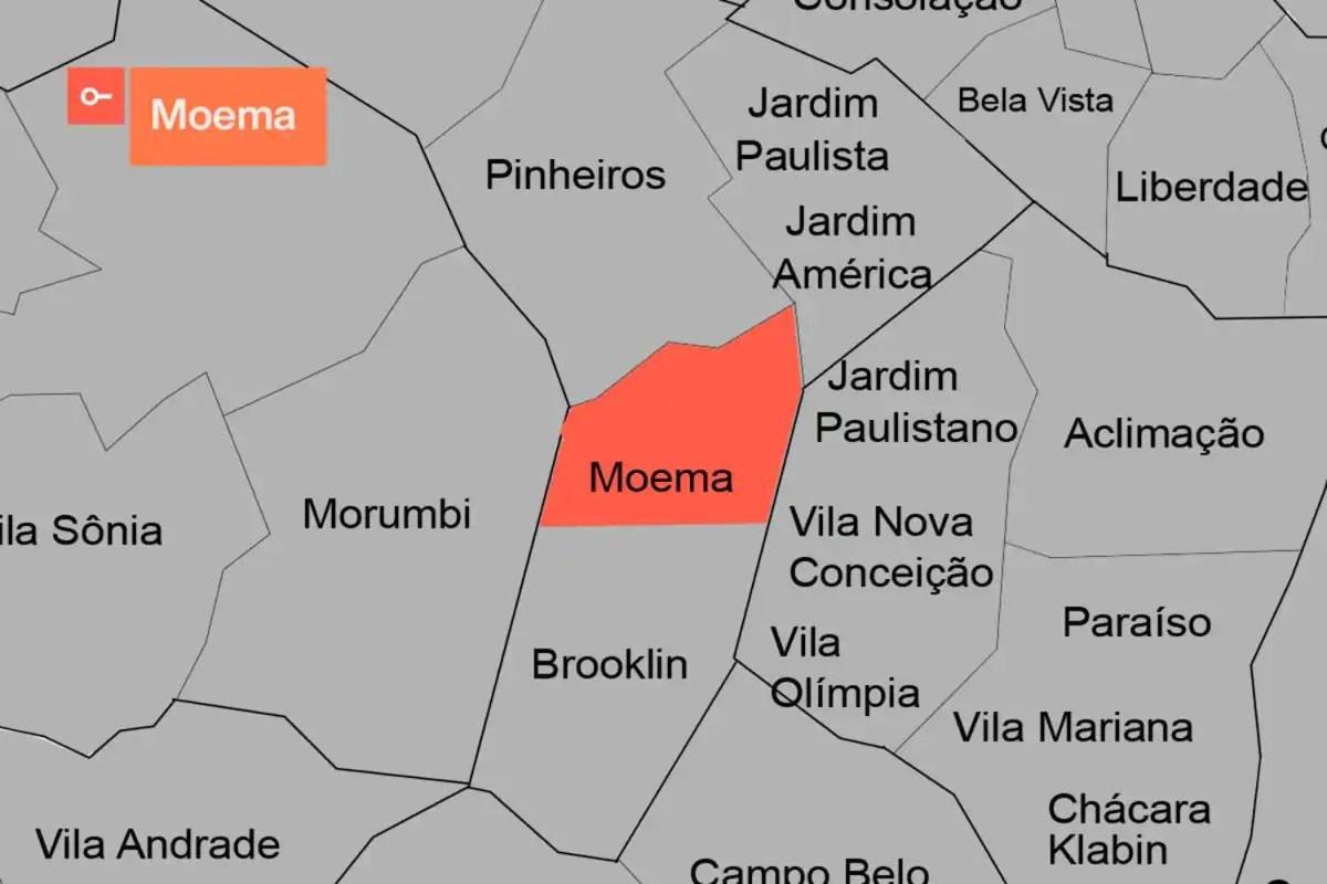 Apartamento Flat com quarto e sala em Moema SP