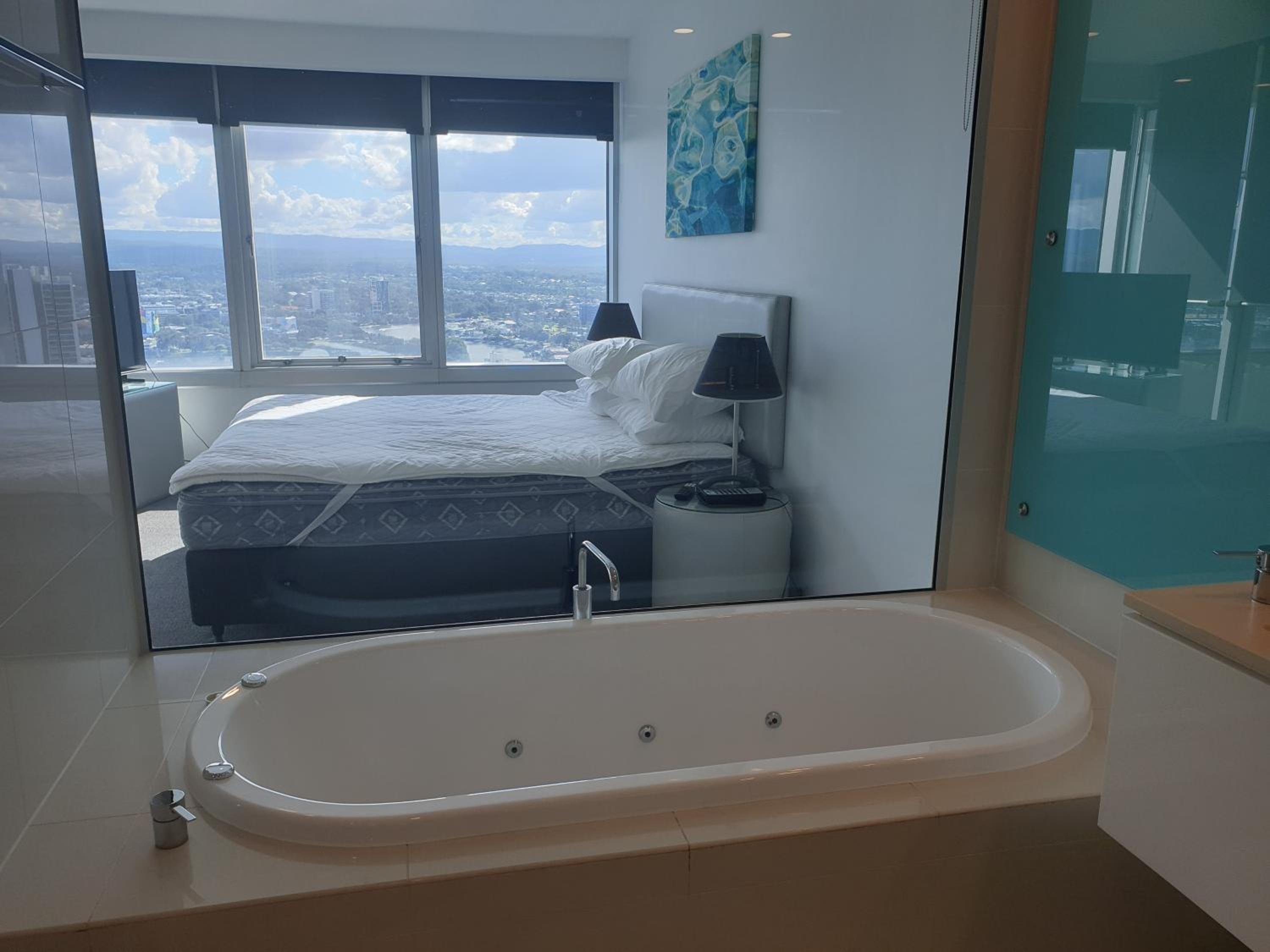 Level 36 Skyline View Lux Private Apartment - 2BR 1B 1C