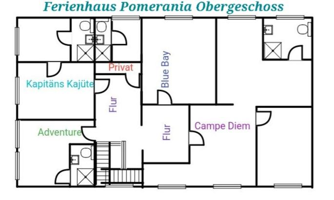 Ferienhaus Pomerania Bootsmann Koje kleine Auszeit bei Rügen
