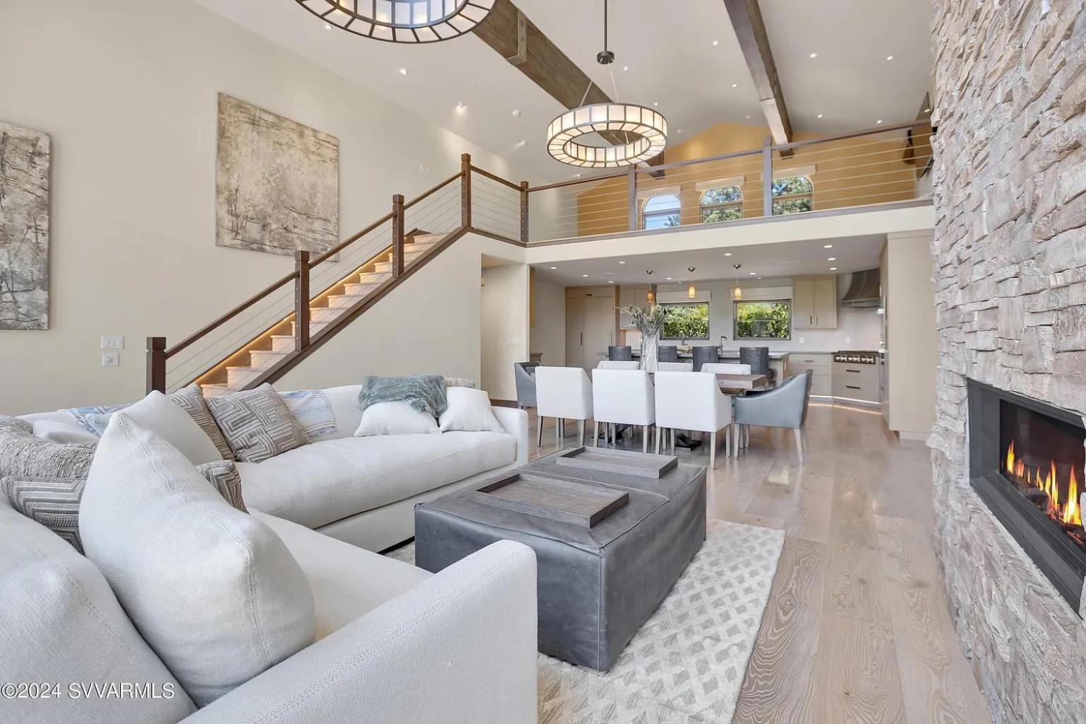 Beautiful Upscale Home with Views of Cathedral Rock, a Stream, Lush Fruit Trees view 4