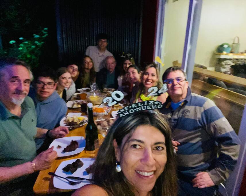 Gran casa orilla playa,12 personas,5 dormitorios