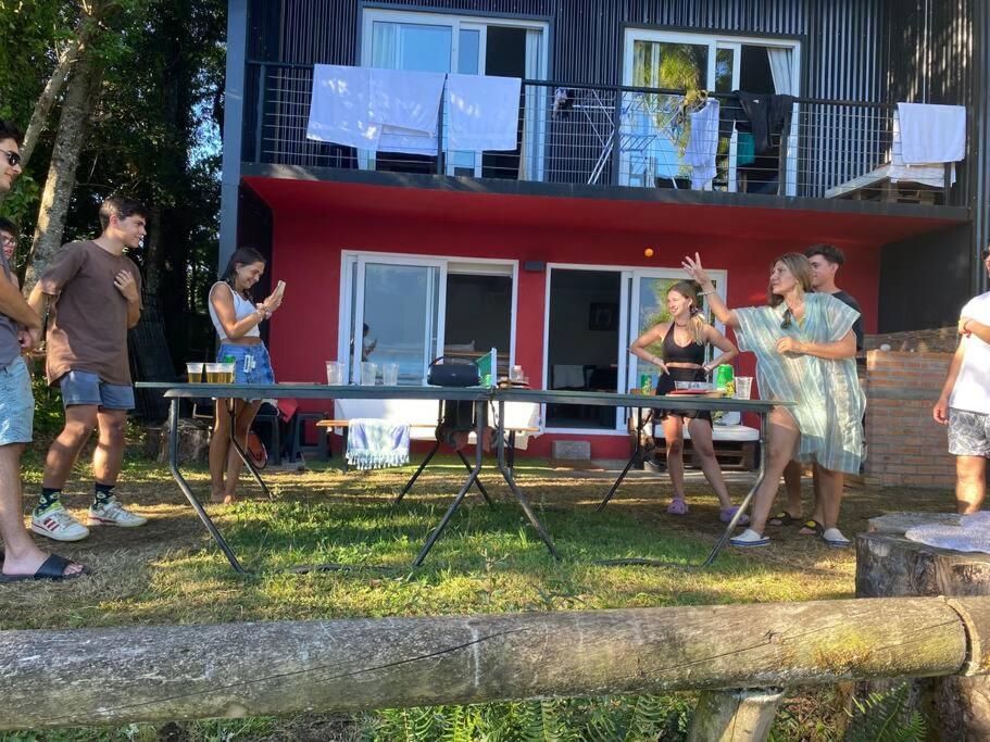 Gran casa orilla playa,12 personas,5 dormitorios