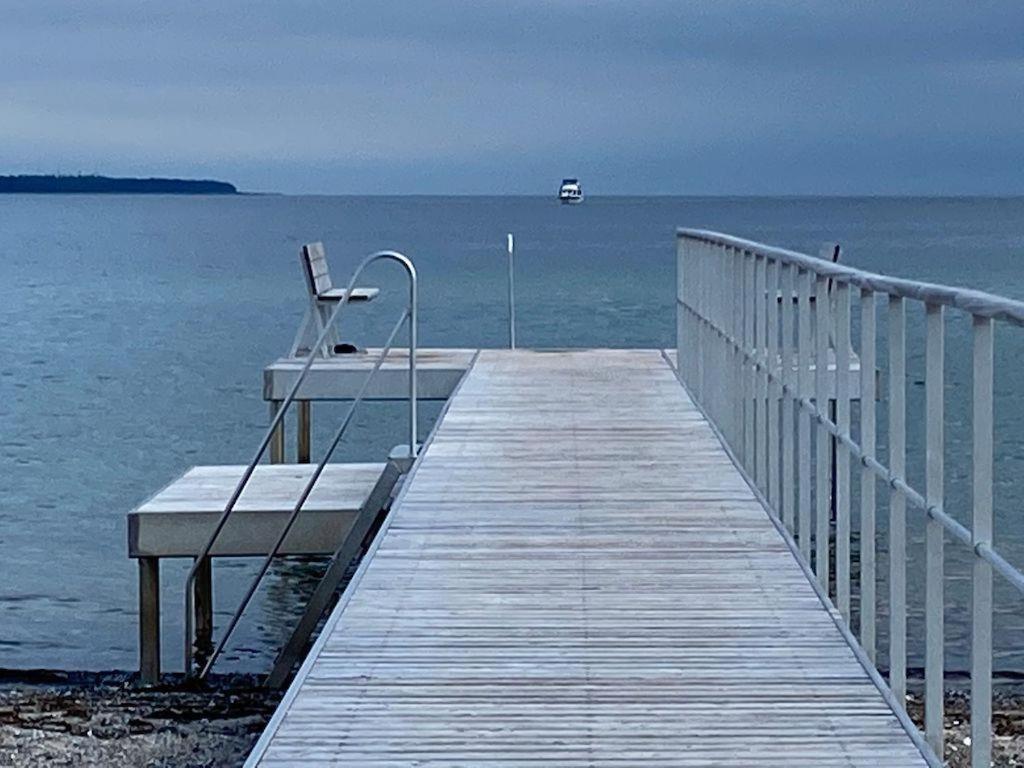 At Lovely Lyngsbæk Strand Near Ebeltoft, This Lovely Holiday Home Is At The End Of A Blind Path On A Beautiful, Large, Enclosed Plot, It Only Takes Approx,