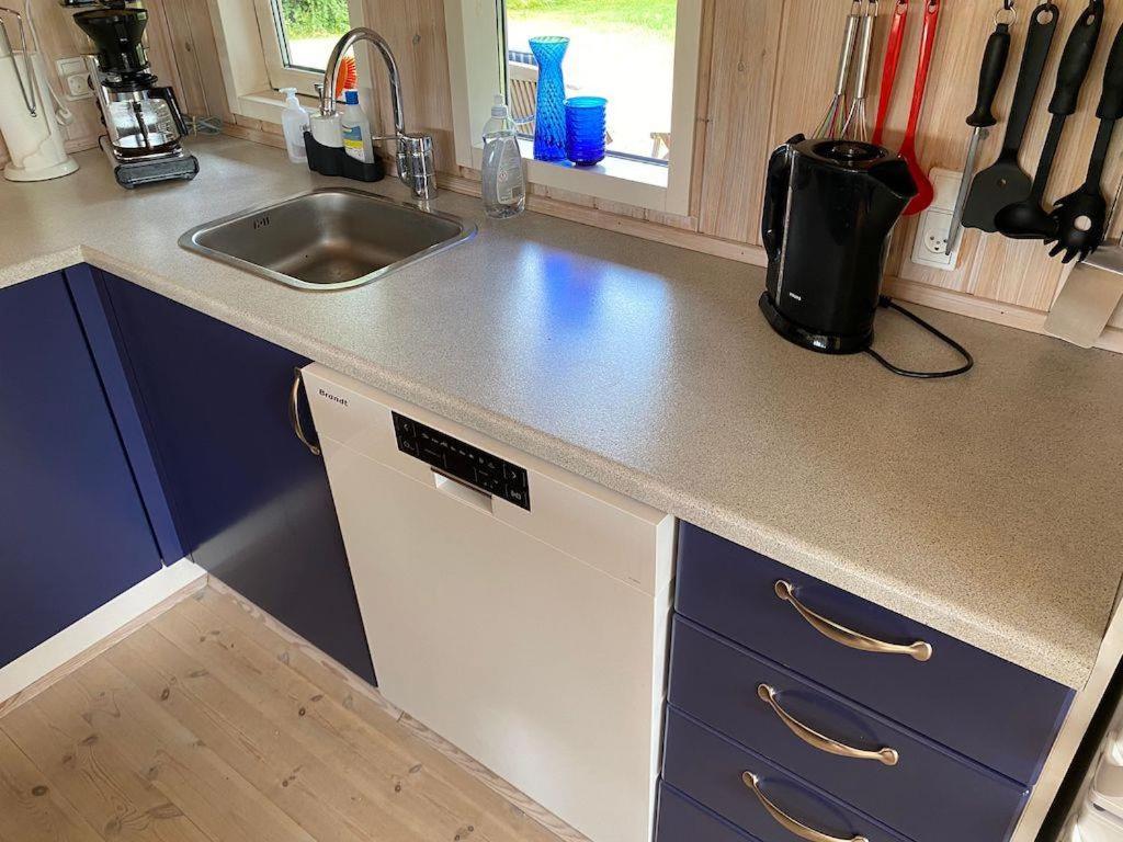At Lovely Lyngsbæk Strand Near Ebeltoft, This Lovely Holiday Home Is At The End Of A Blind Path On A Beautiful, Large, Enclosed Plot, It Only Takes Approx,