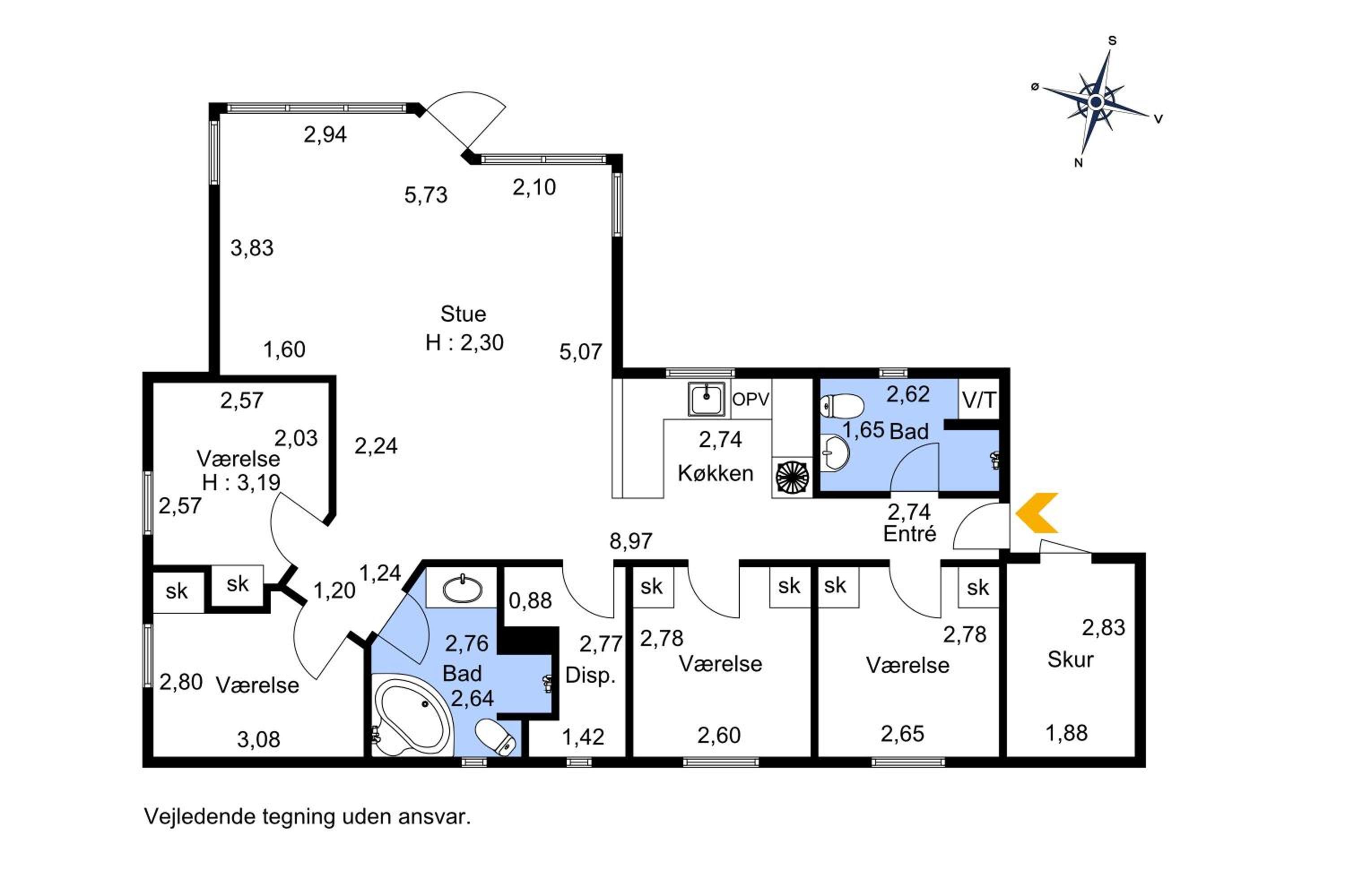 Awesome Home In Stege With 4 Bedrooms And Wifi view 5