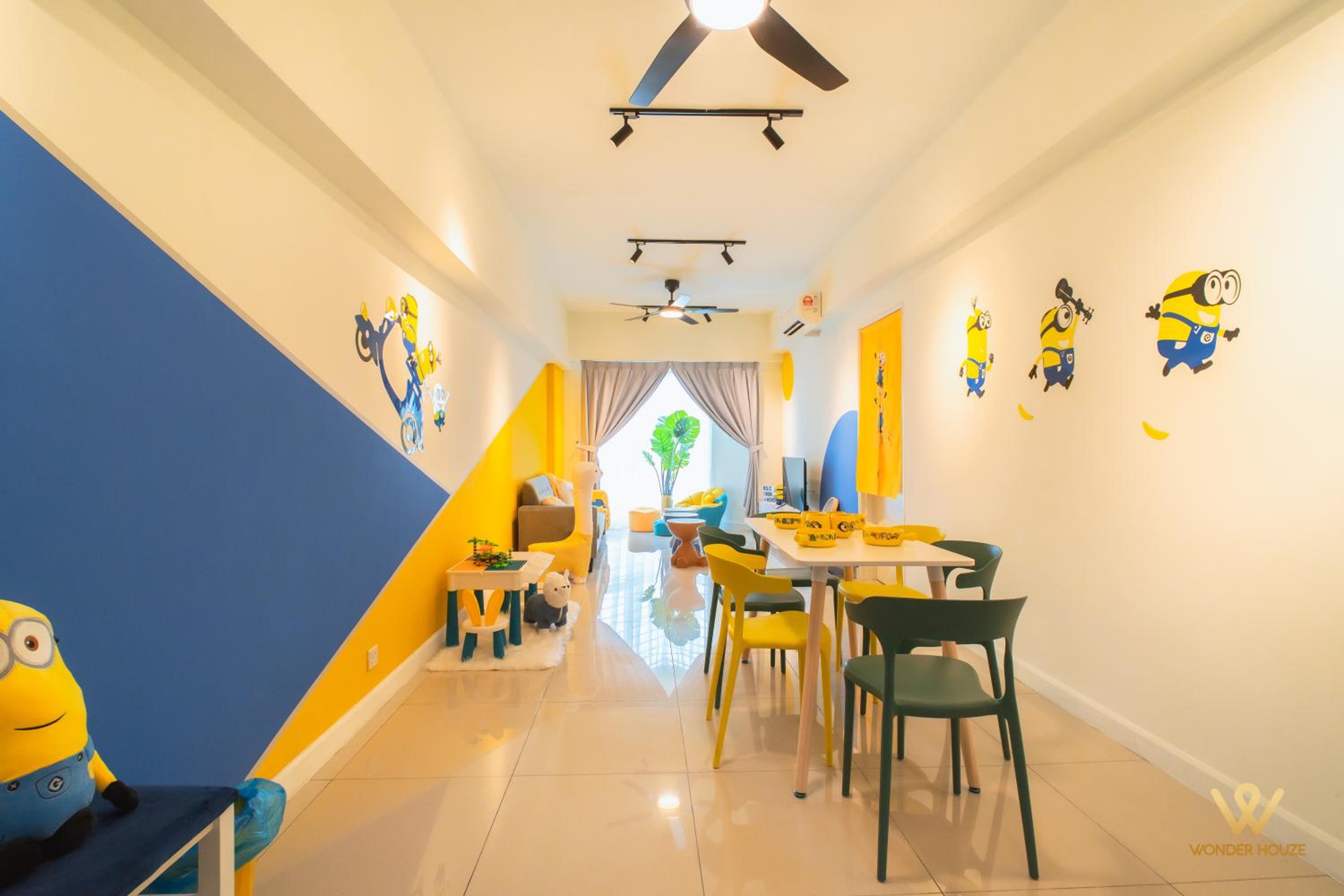 Cartoon Theme Staycation Near Bloomsvale at OUG 10 mins to MidValley