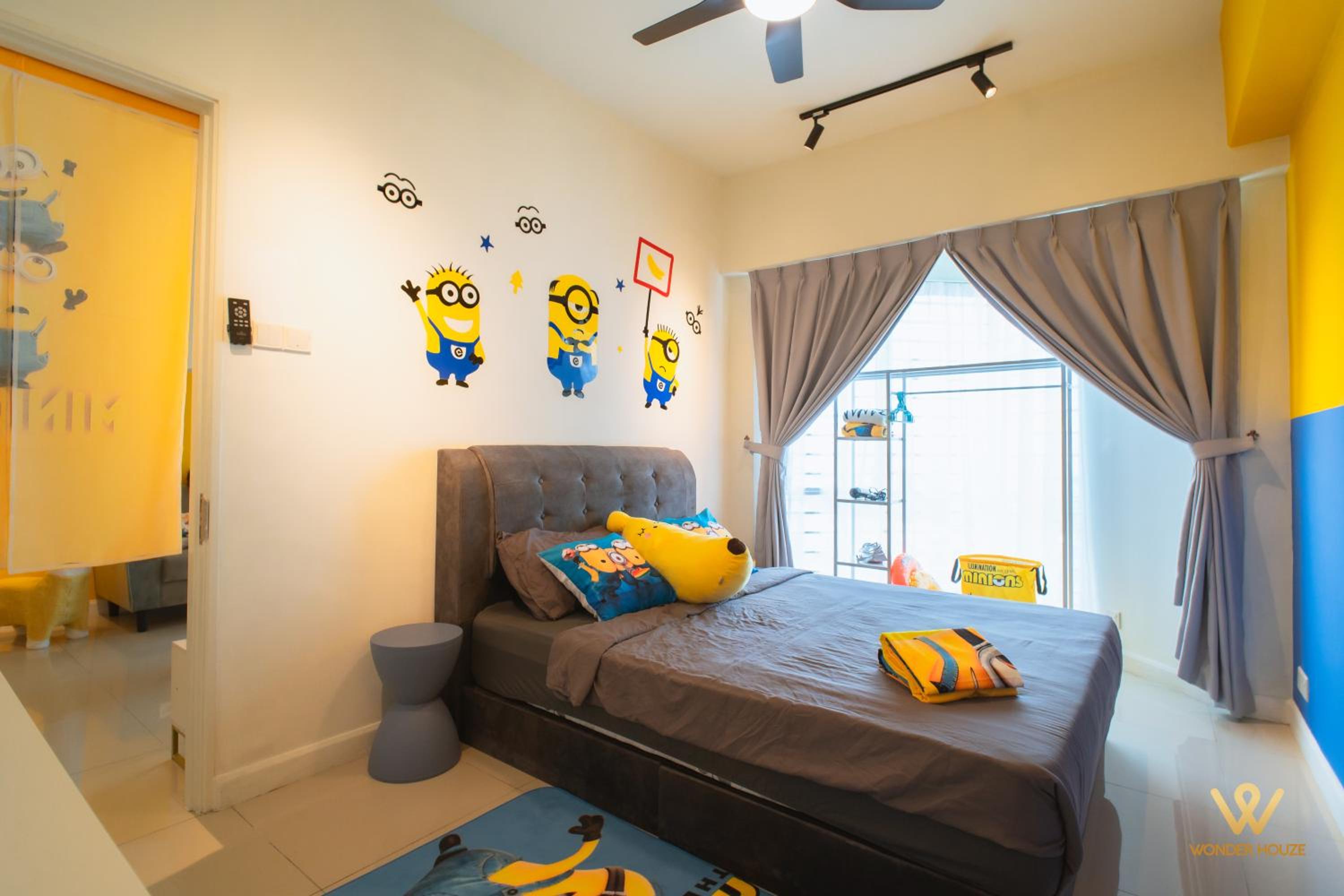 Cartoon Theme Staycation Near Bloomsvale at OUG 10 mins to MidValley