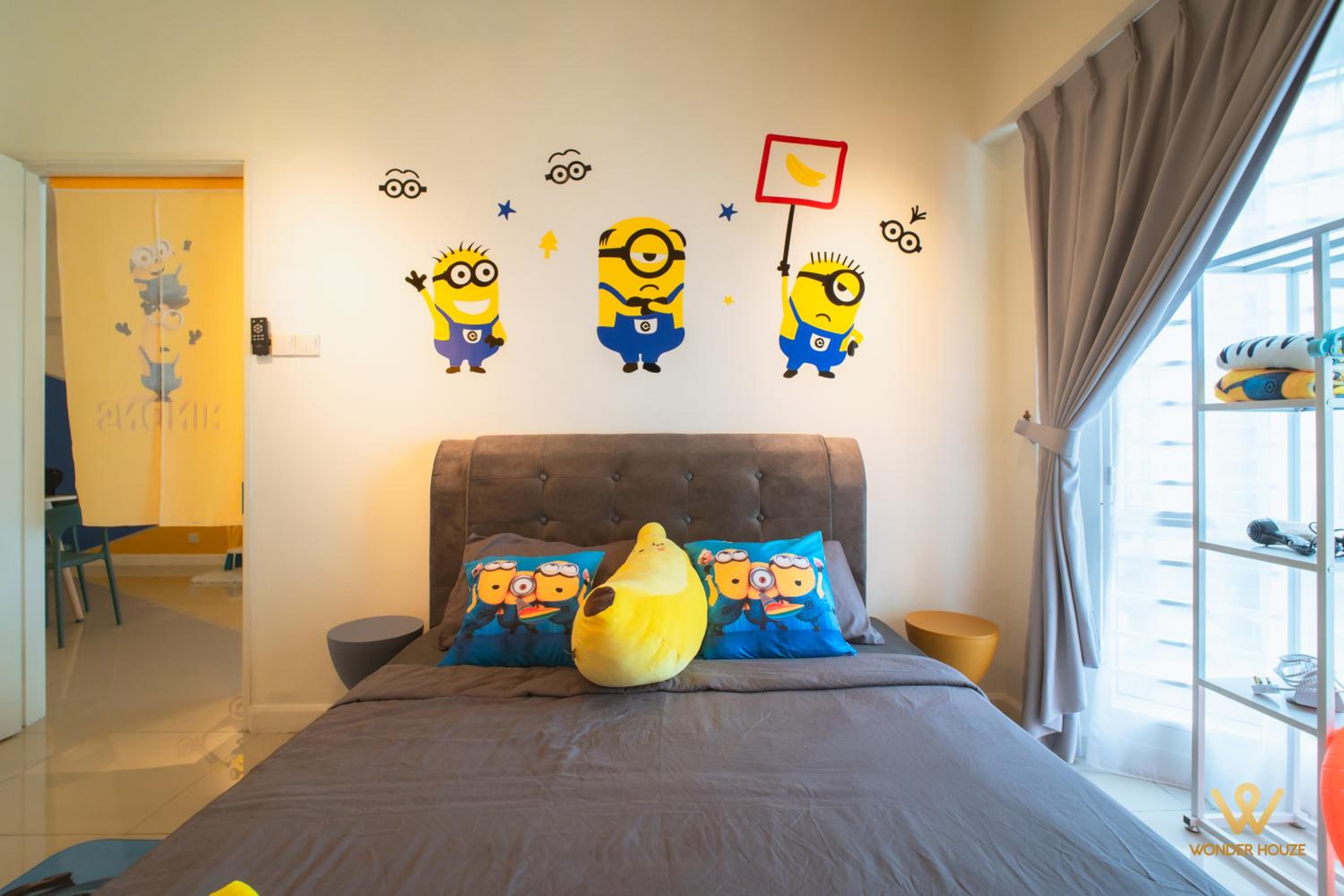 Cartoon Theme Staycation Near Bloomsvale at OUG 10 mins to MidValley