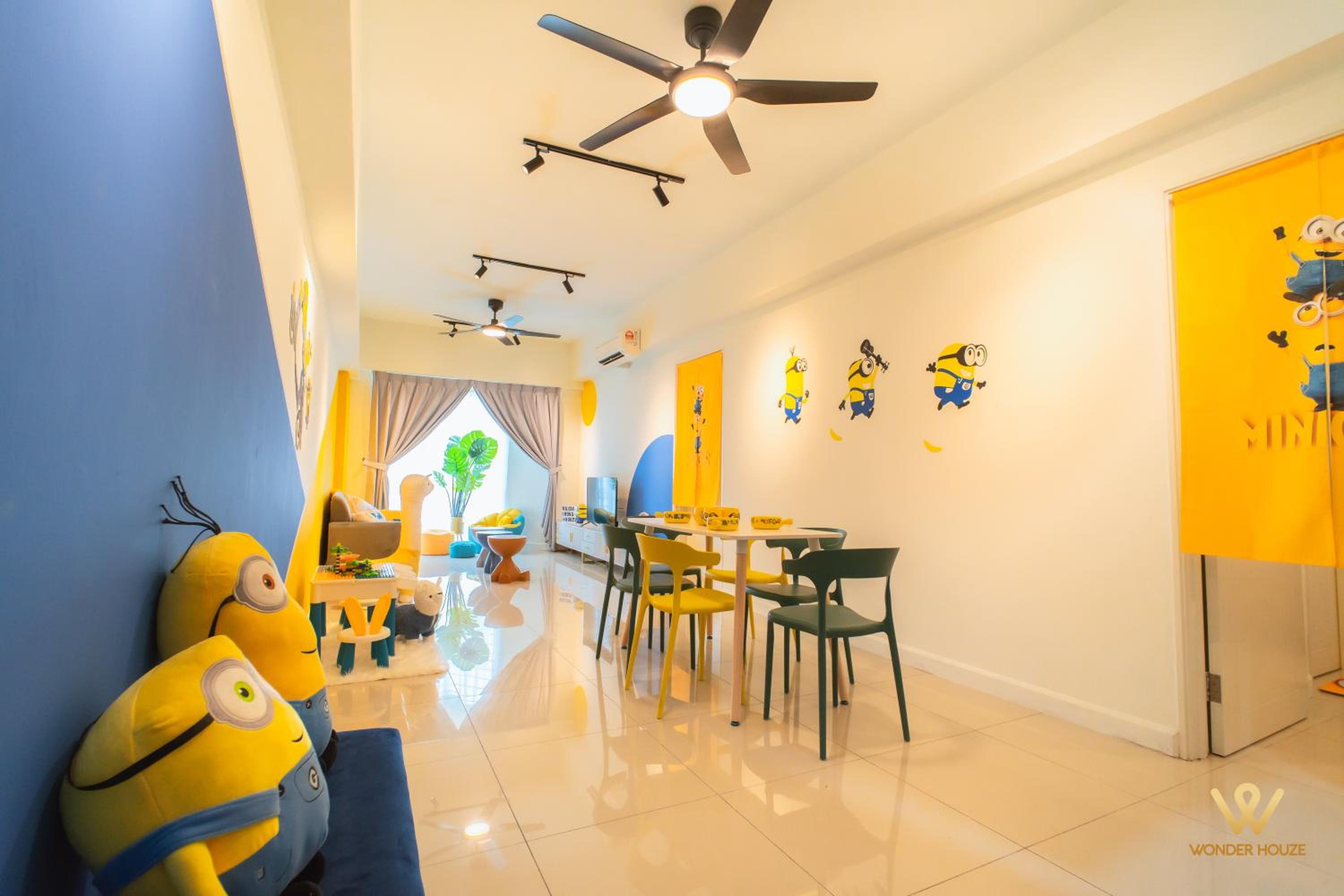 Cartoon Theme Staycation Near Bloomsvale at OUG 10 mins to MidValley