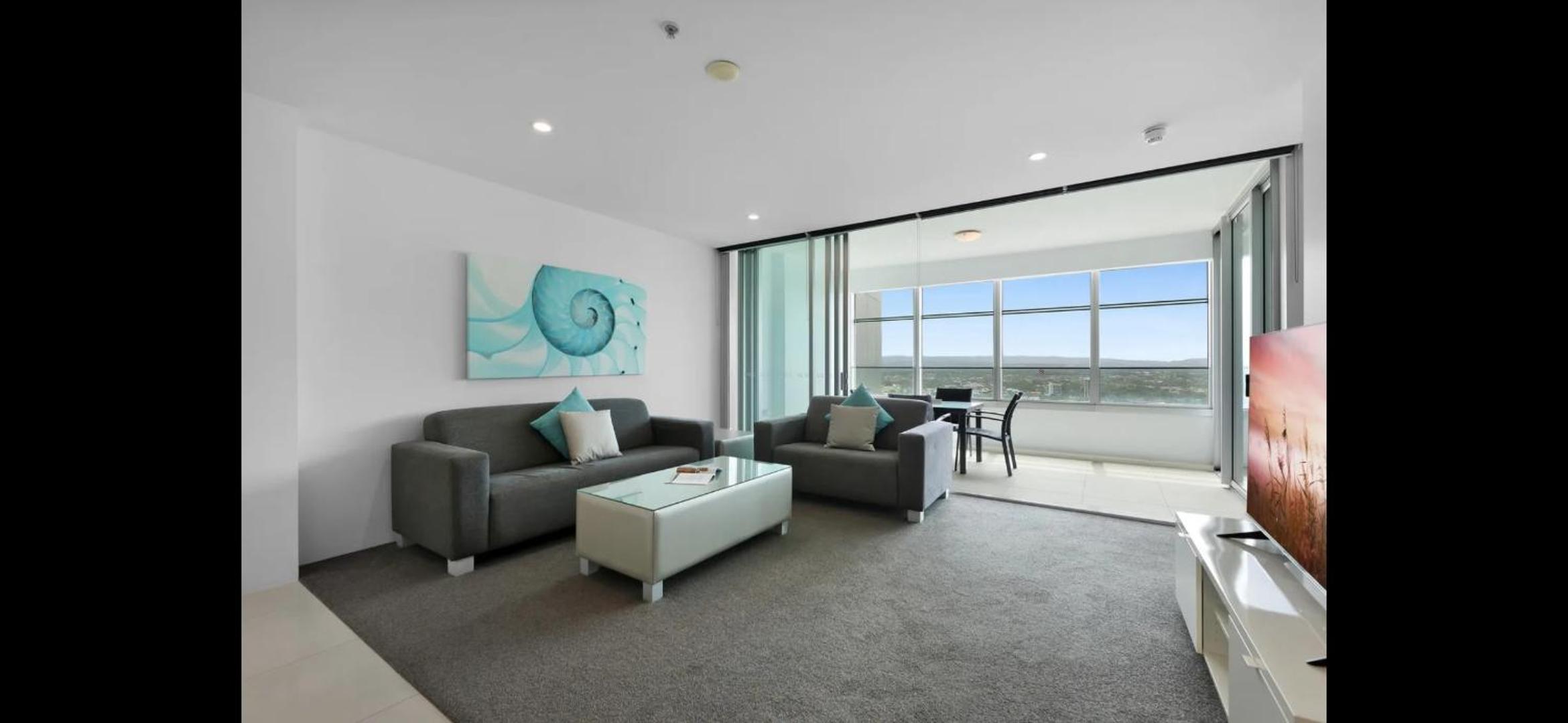 Level 36 Skyline View Lux Private Apartment - 2BR 1B 1C
