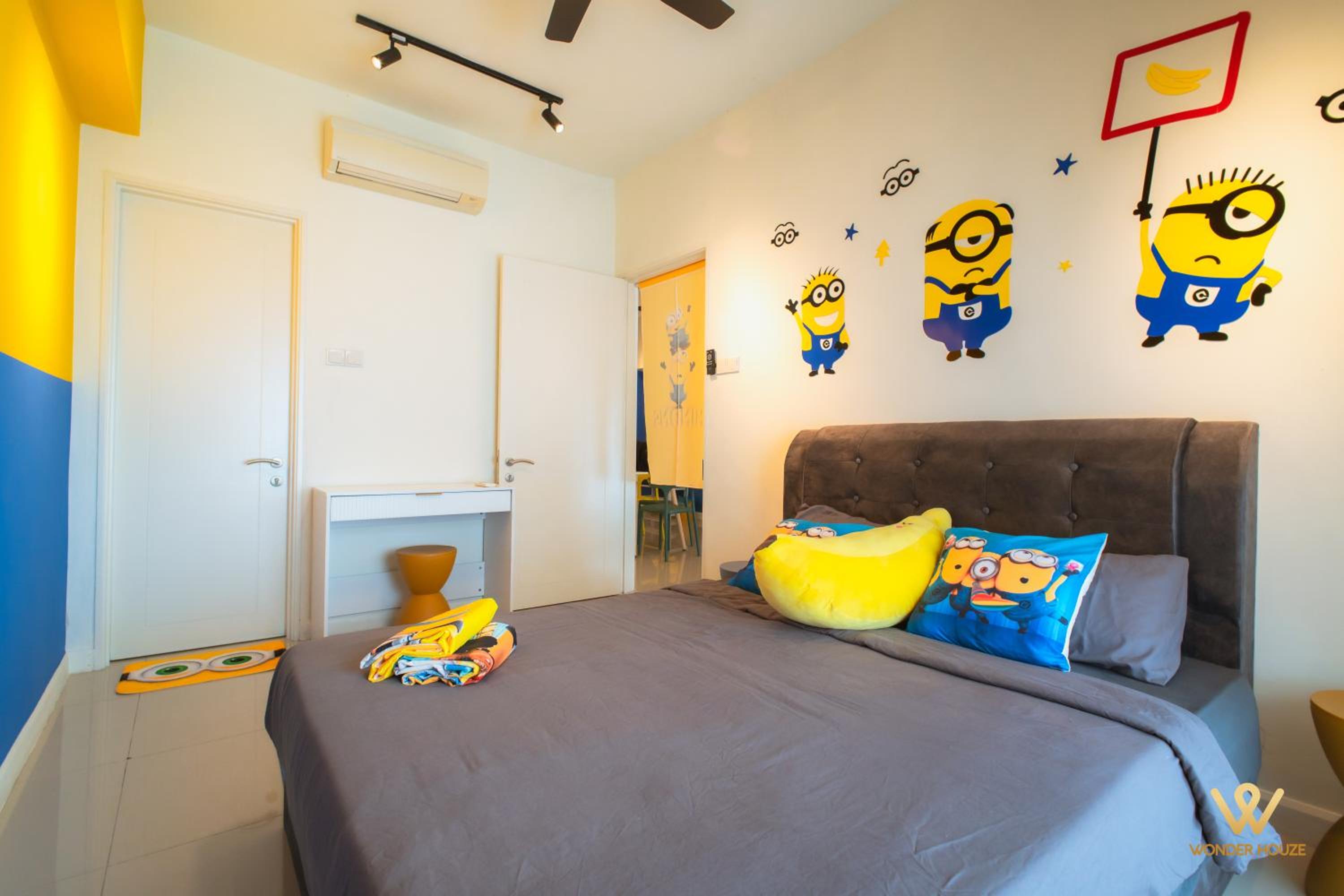 Cartoon Theme Staycation Near Bloomsvale at OUG 10 mins to MidValley
