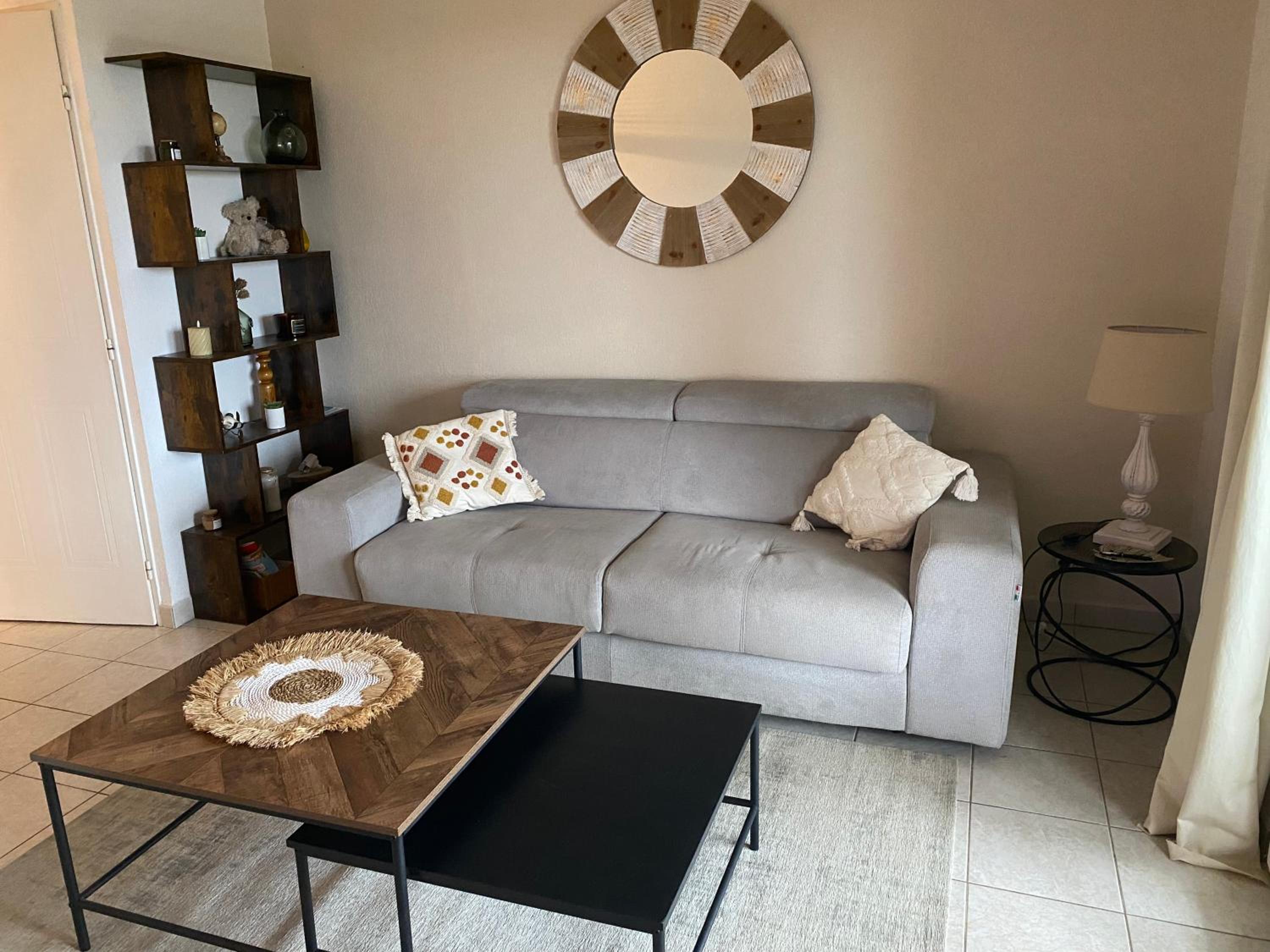 Appartement avec piscine, vue golf à sainte Maxime