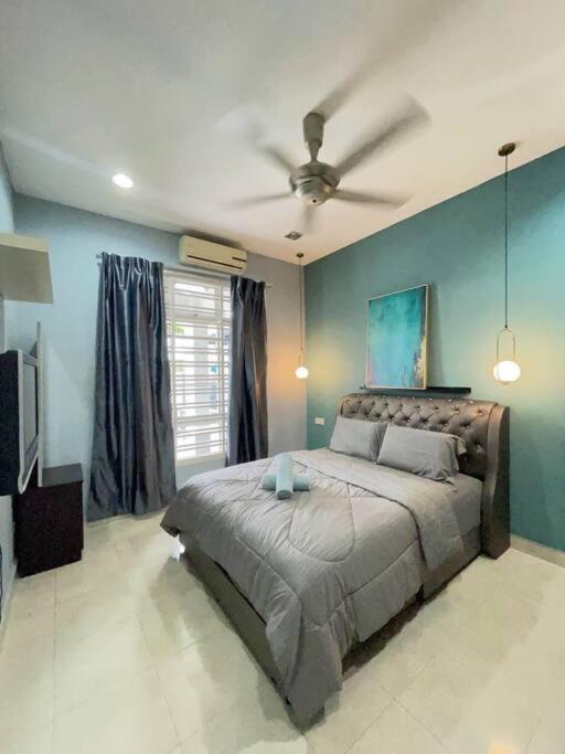 Taman Daya 3B2RGameRoom 2km Austin - 8 pax