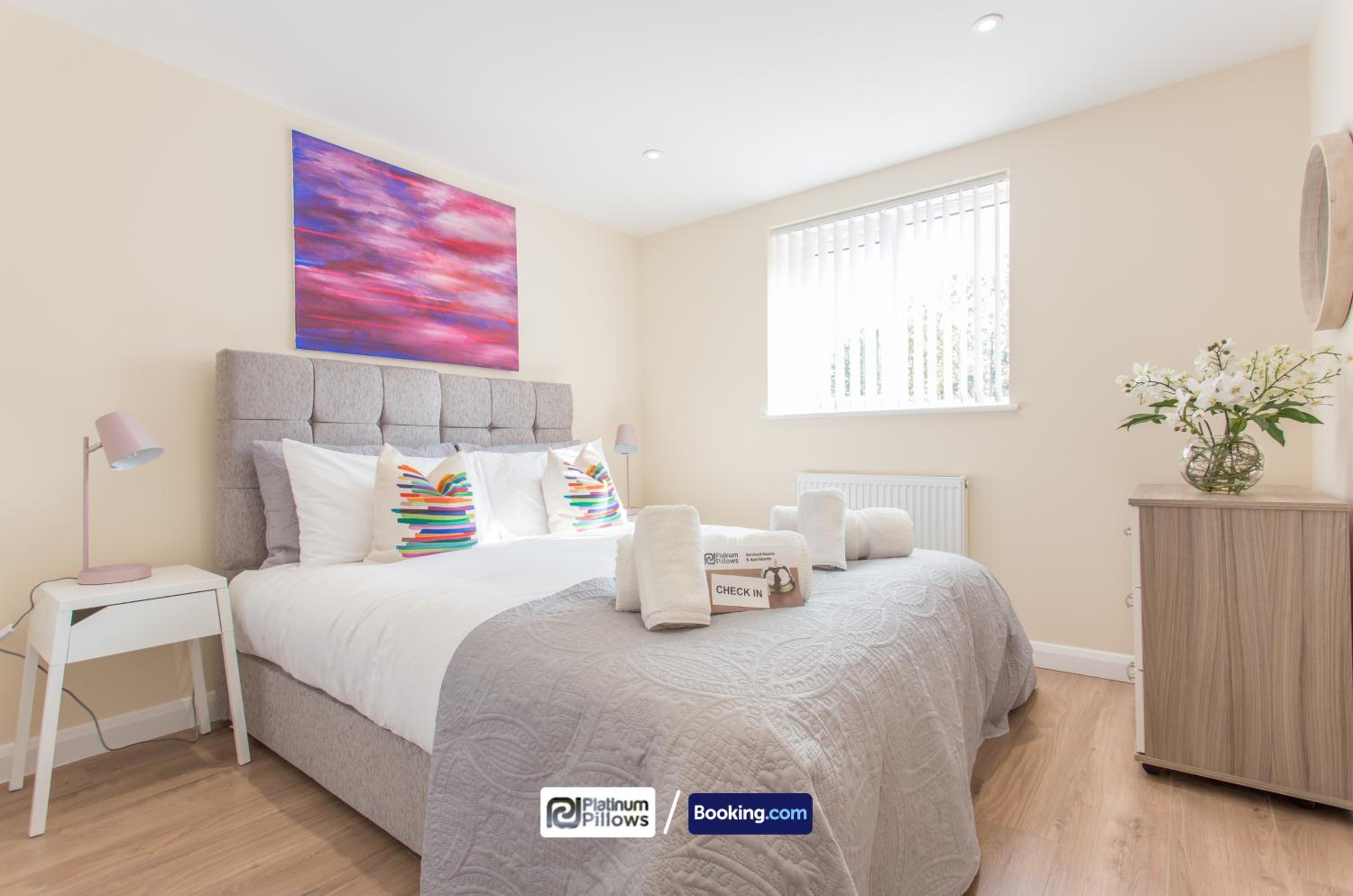 Oxford Vacations - Two Bedroom Pinnocks Lodge Apartment close to JR Hospital By Platinum Pillows Short Lets Serviced Accommodation Oxford - Property Image 16