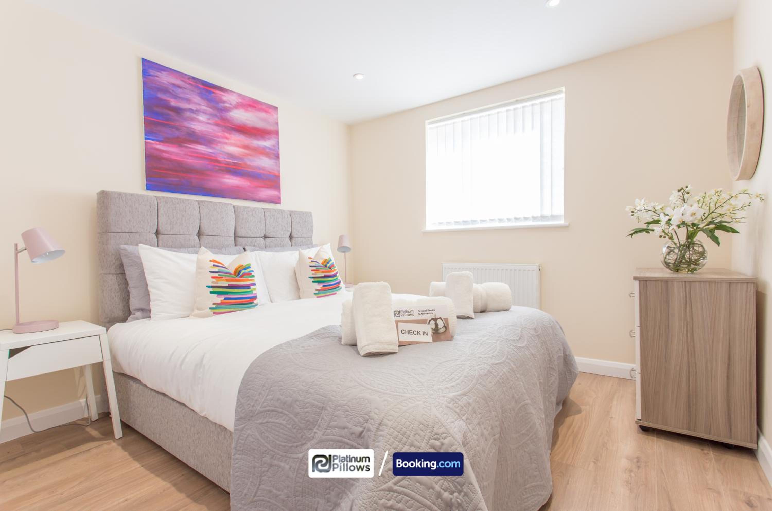Oxford Vacations - Two Bedroom Pinnocks Lodge Apartment close to JR Hospital By Platinum Pillows Short Lets Serviced Accommodation Oxford - Property Image 27