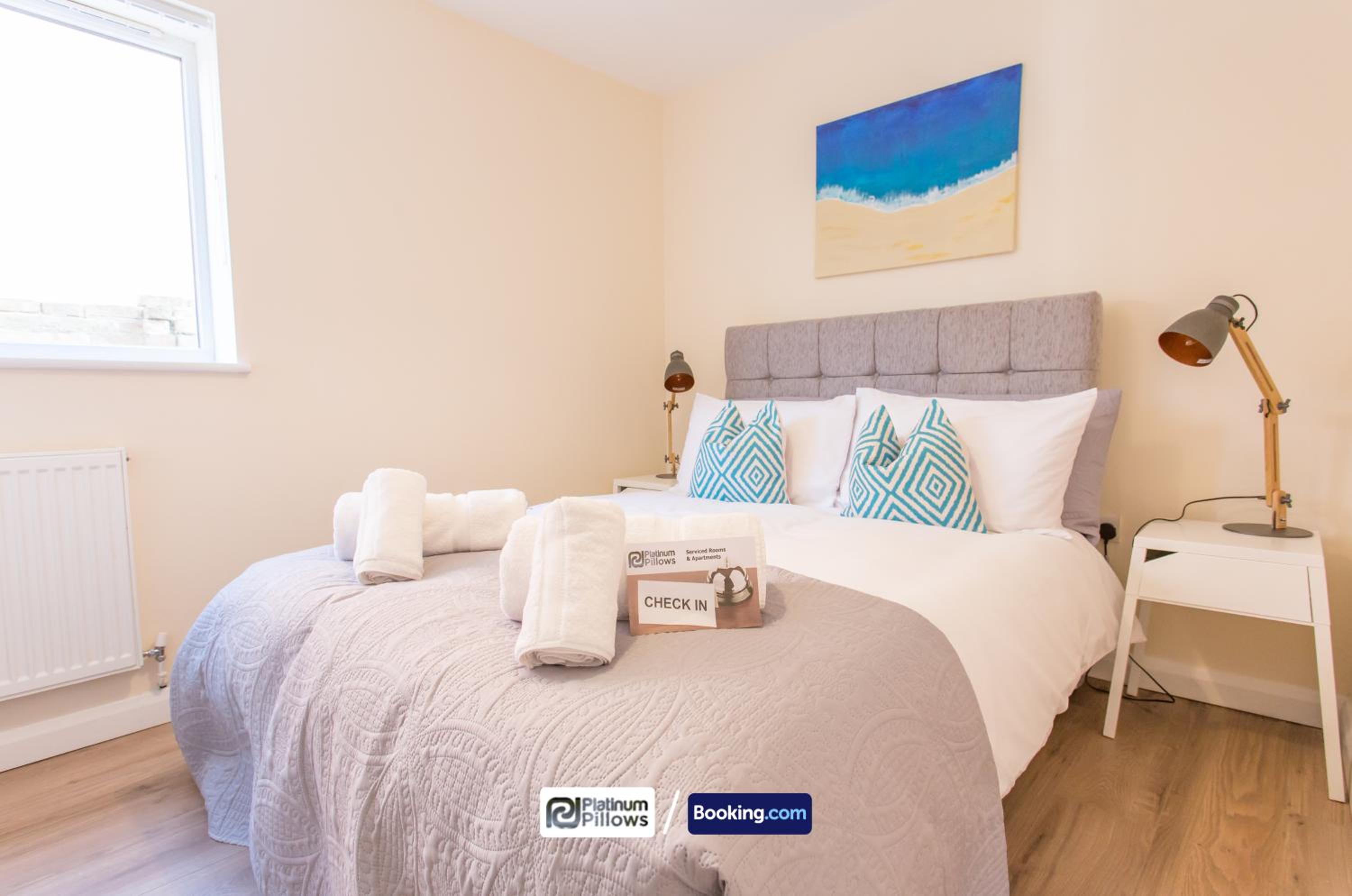 Oxford Vacations - Two Bedroom Pinnocks Lodge Apartment close to JR Hospital By Platinum Pillows Short Lets Serviced Accommodation Oxford - Property Image 18