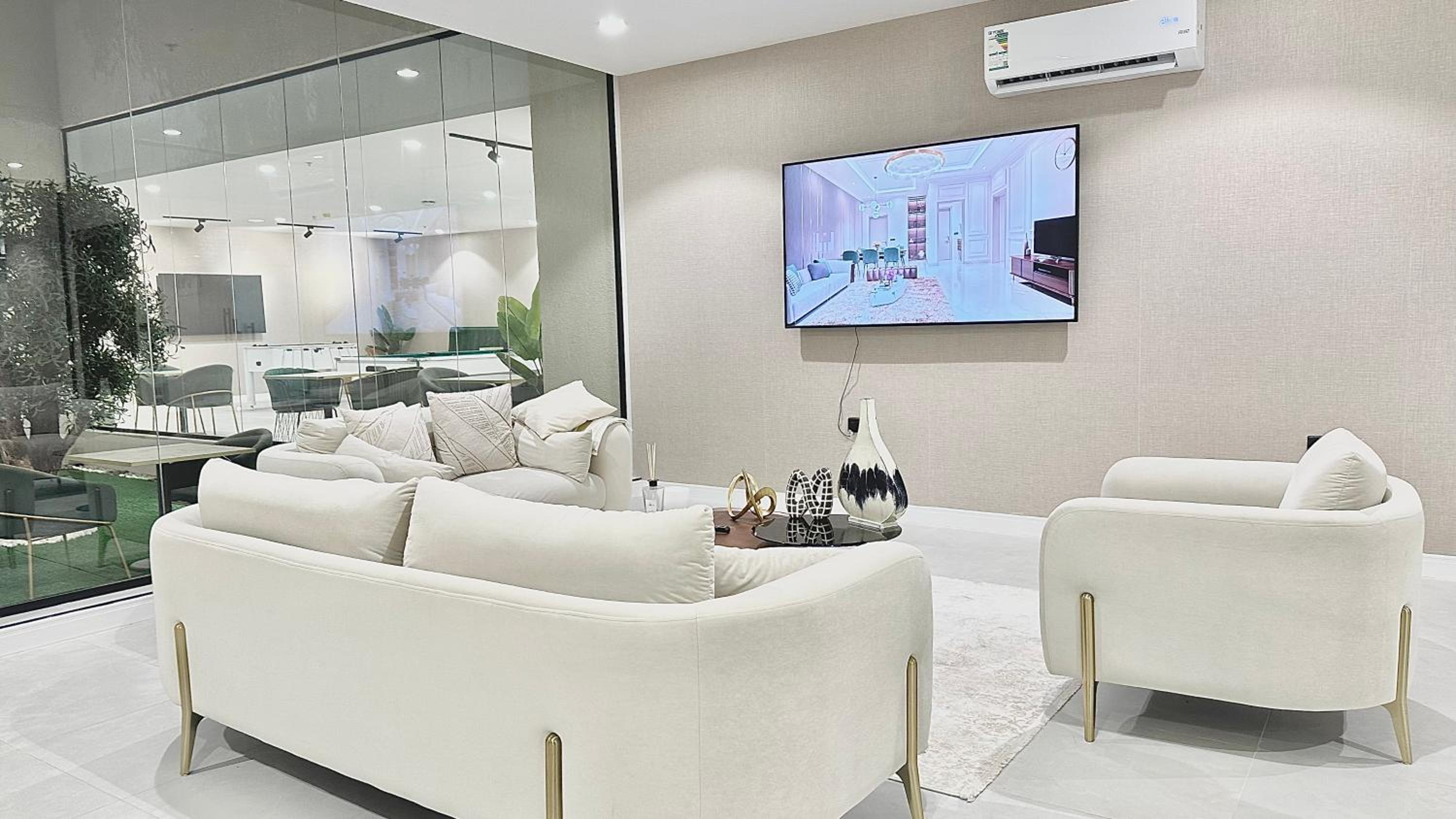 Luxurious hotel apartments