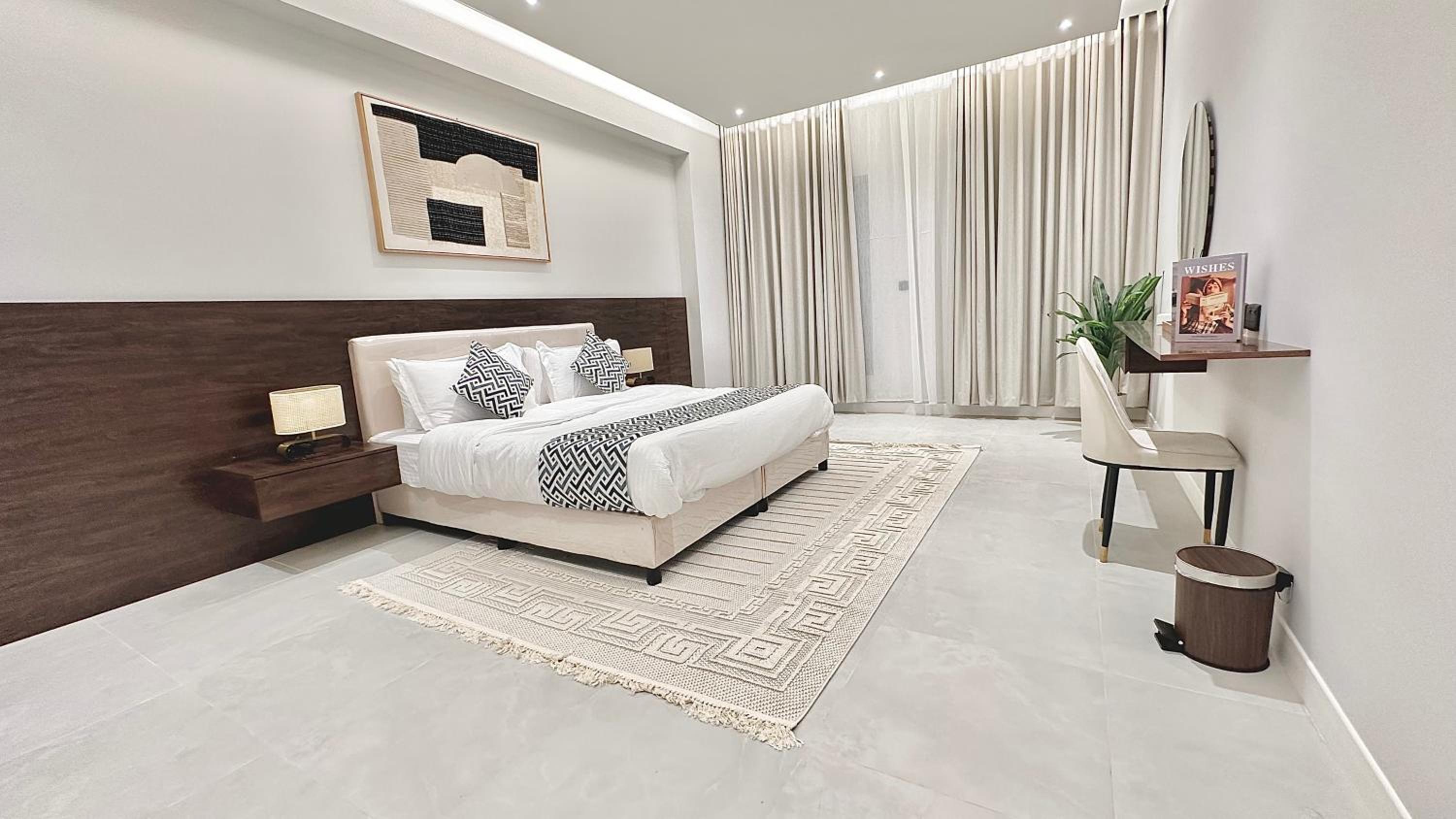 Luxurious hotel apartments