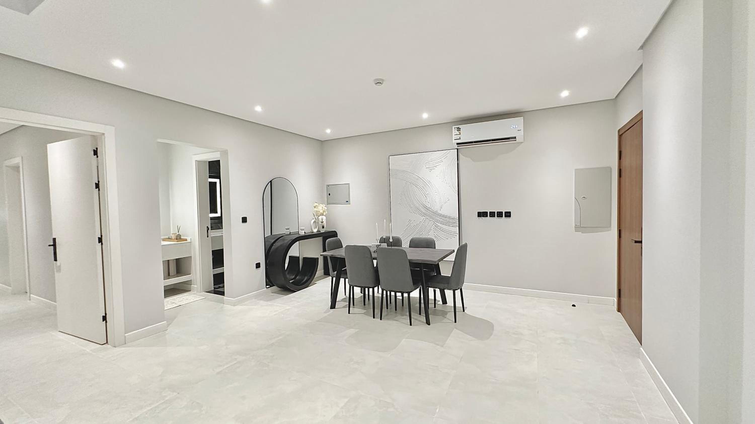 Luxurious hotel apartments