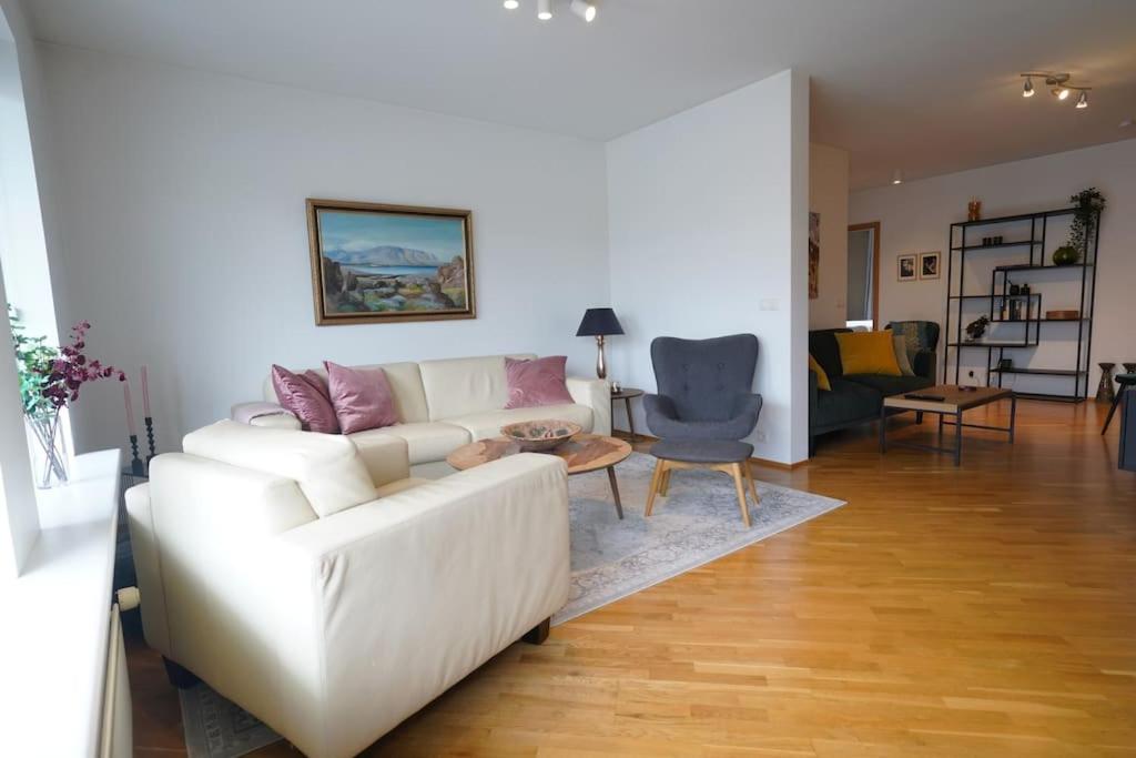 Beautiful apartment with patio in Reykjavik view 2