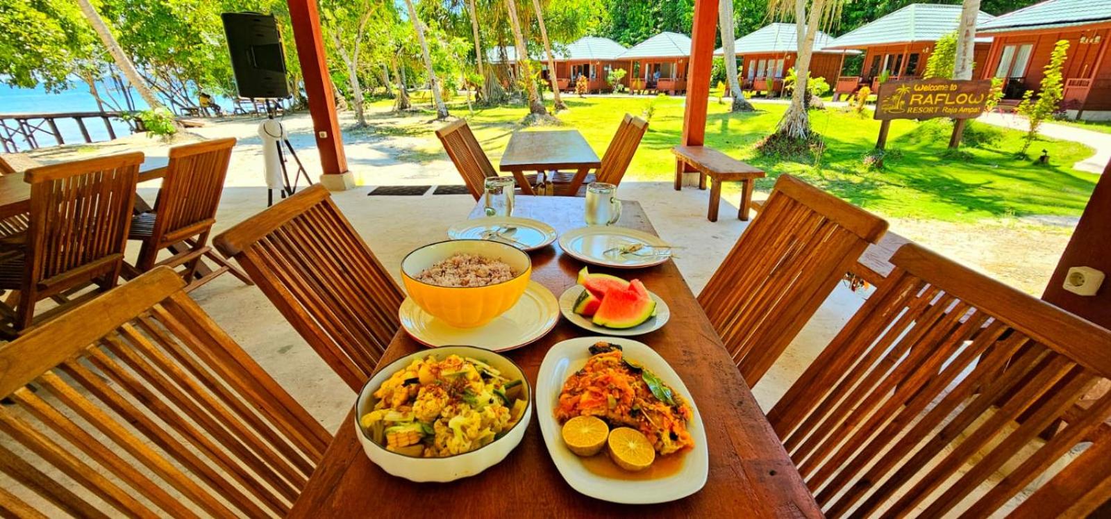 Raflow Resort Raja Ampat view 2