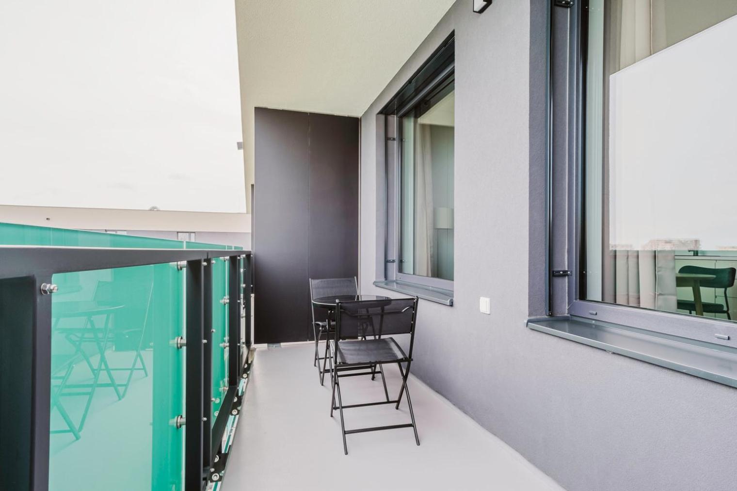 Blueground Prague 3 New build balcony PRG-39