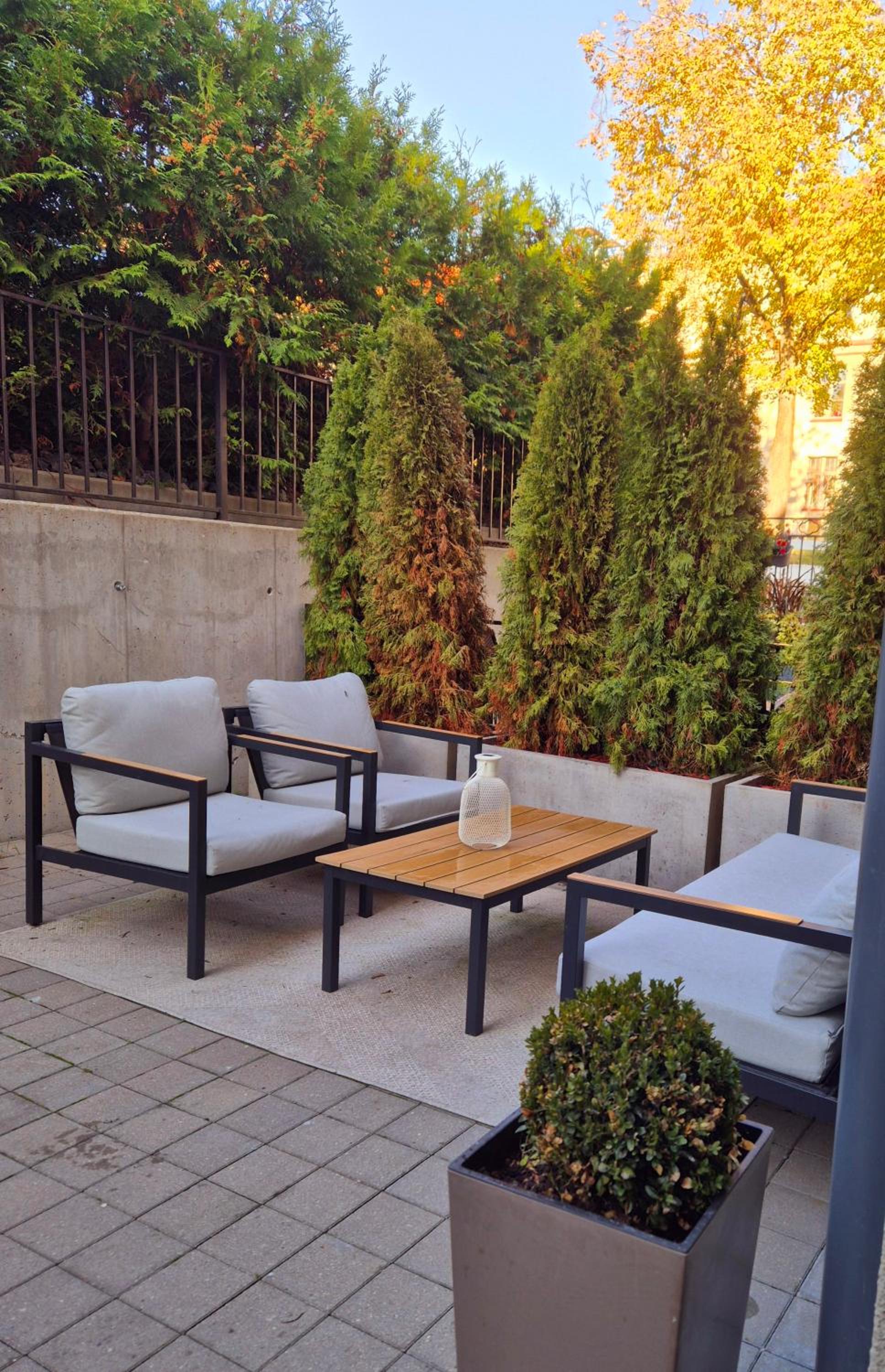 Terrace apartment Pylimo str view 2