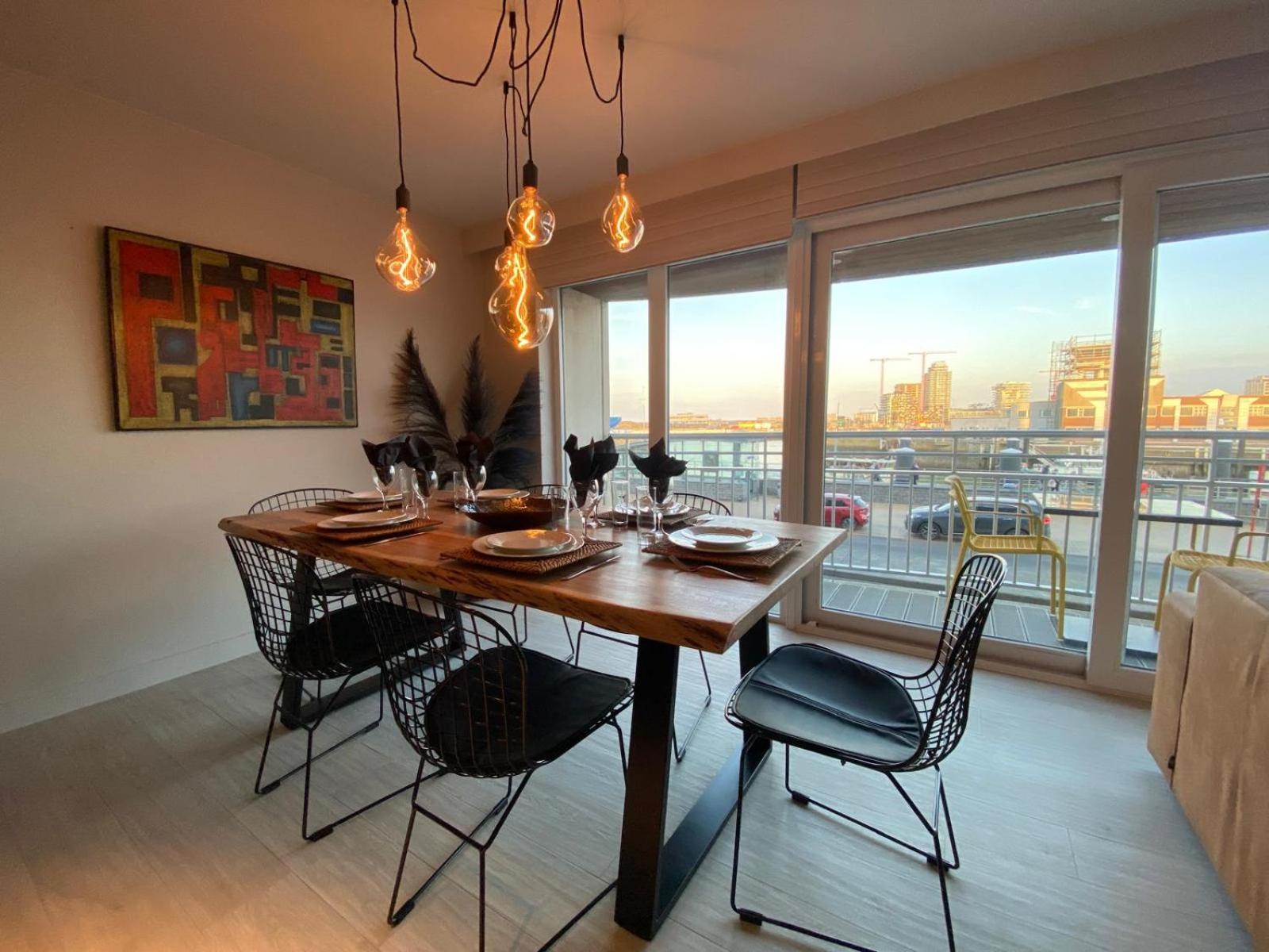 Luxe appartement met zeezicht aan de jachthaven