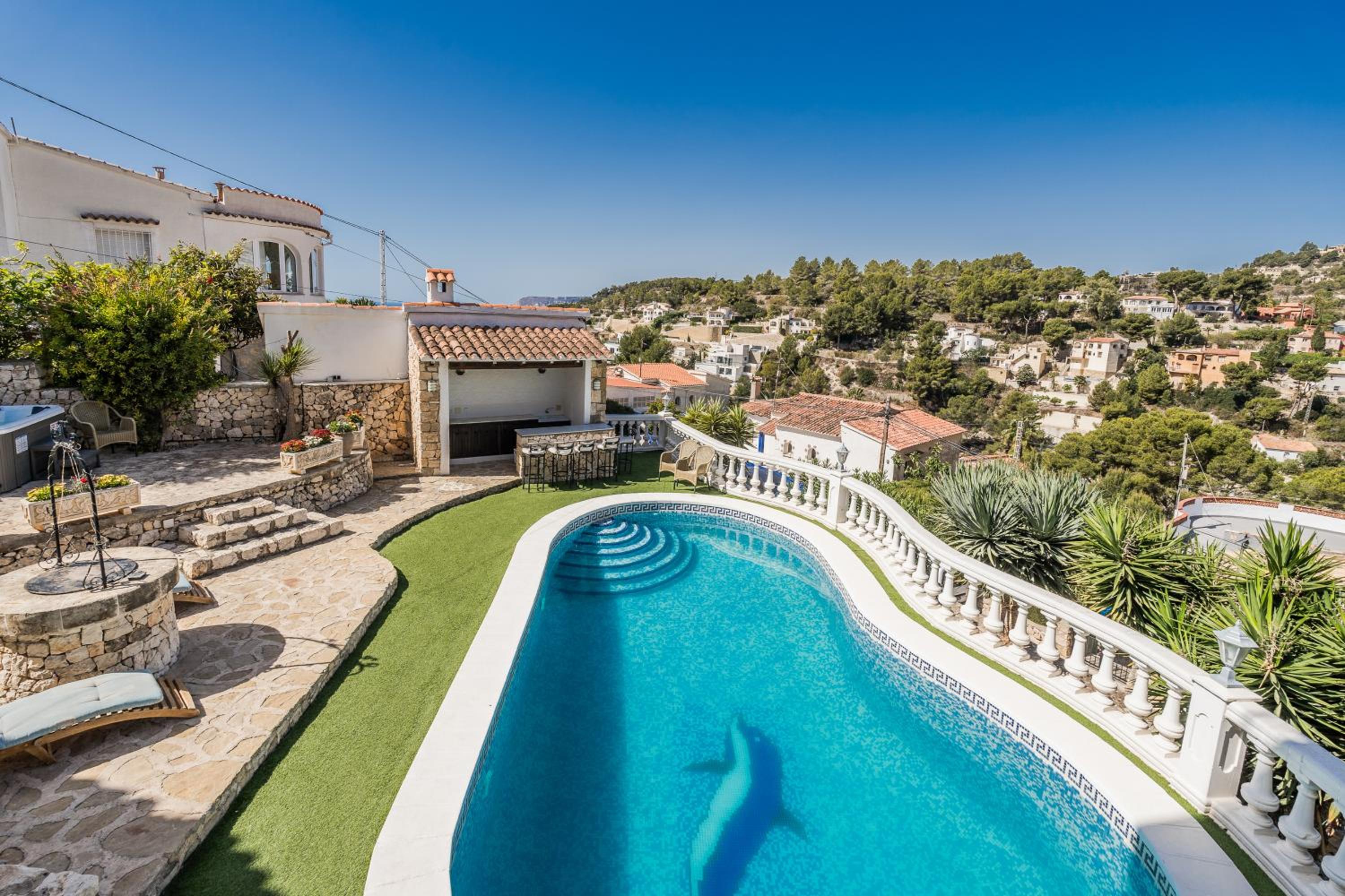 Beautiful Casa au Lilas Rosa, Benissa Costa view 3
