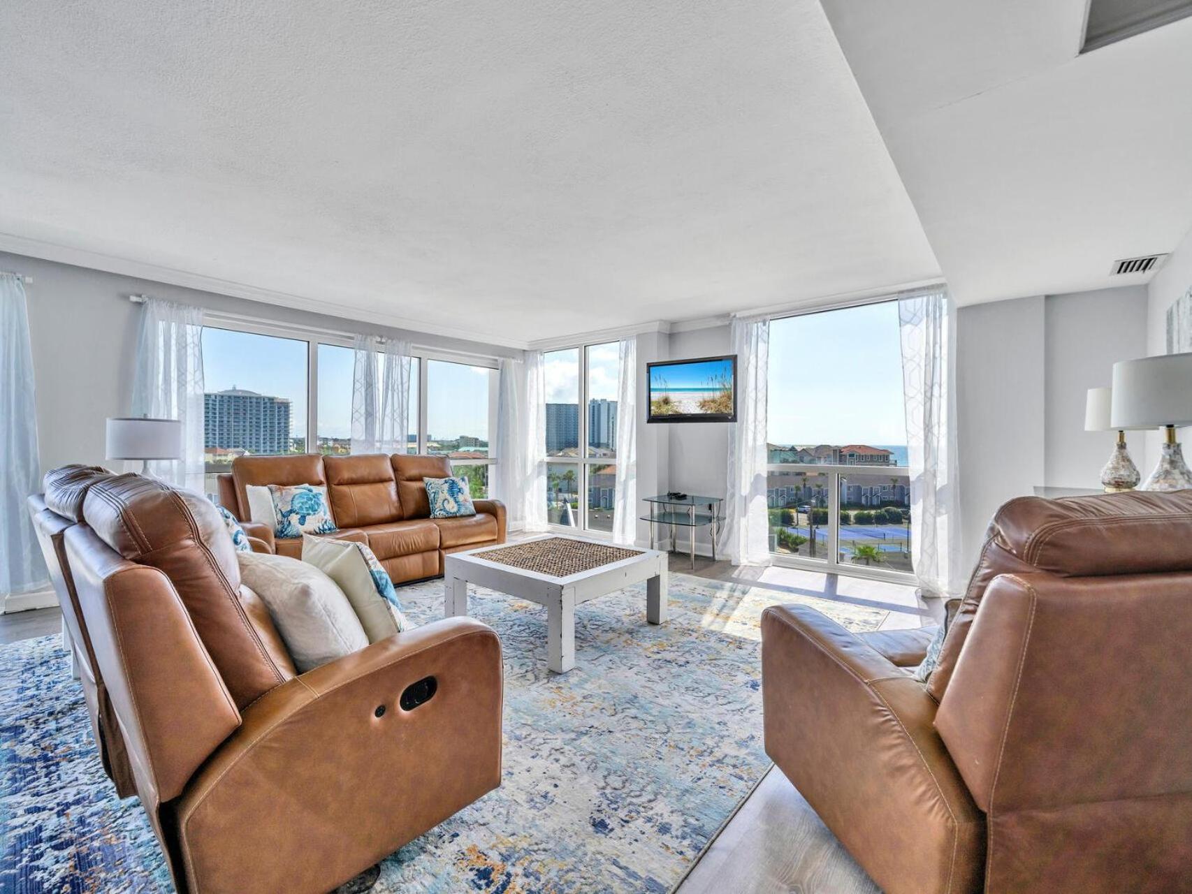 Shoreline Towers 3071 gulf view beach access view 2