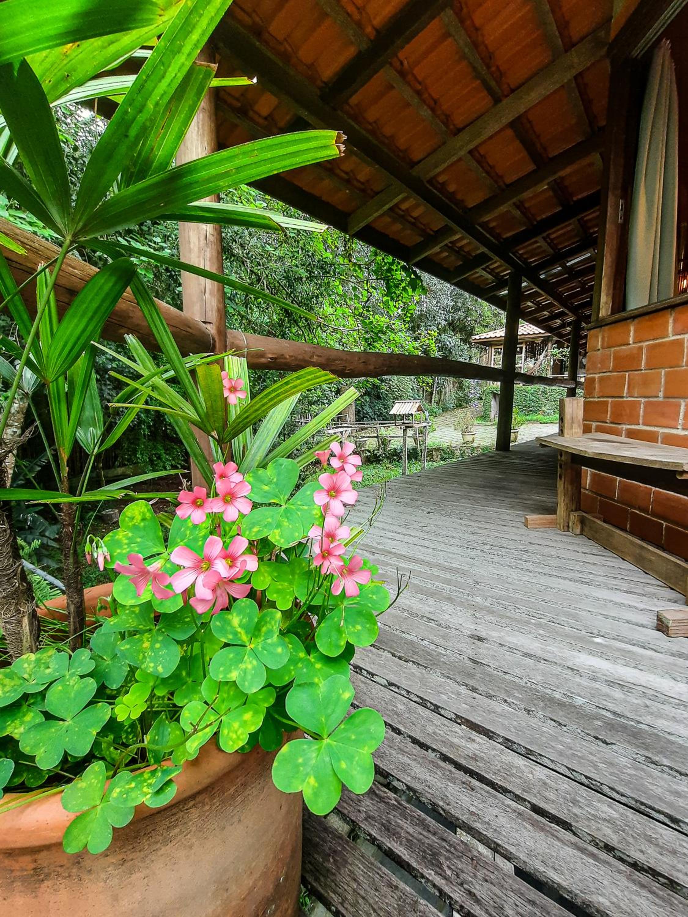 Casa do Tecelão - Refúgio, jardim e tranquilidade