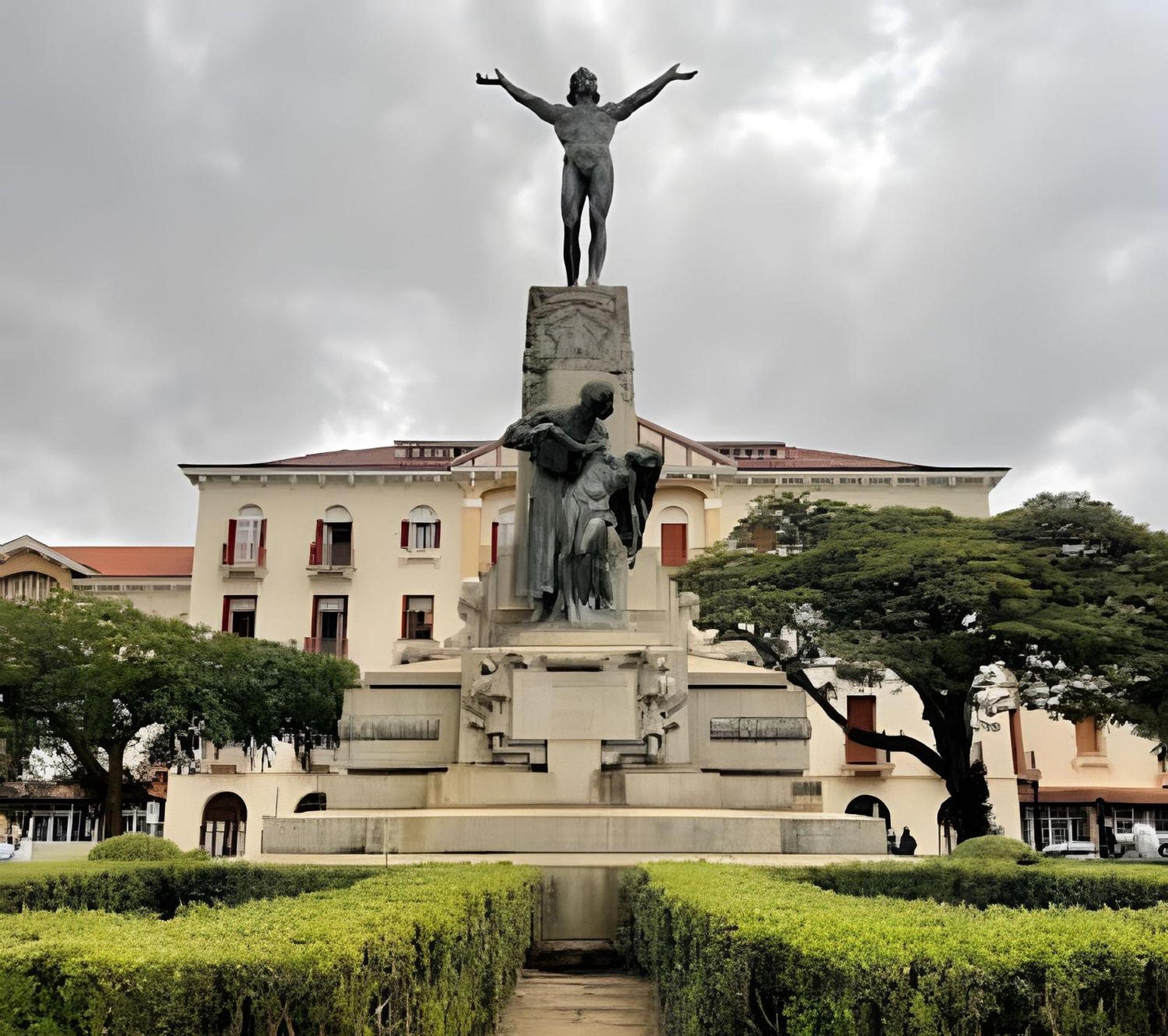 Apê Área Central c/ Churrasqueira, Varanda e Suíte
