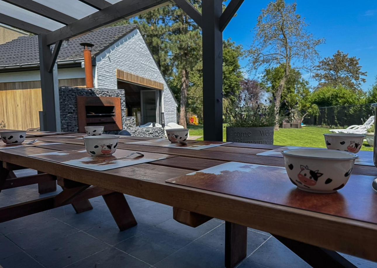 Kindvriendelijke vakantiewoning Happy Cow-ter