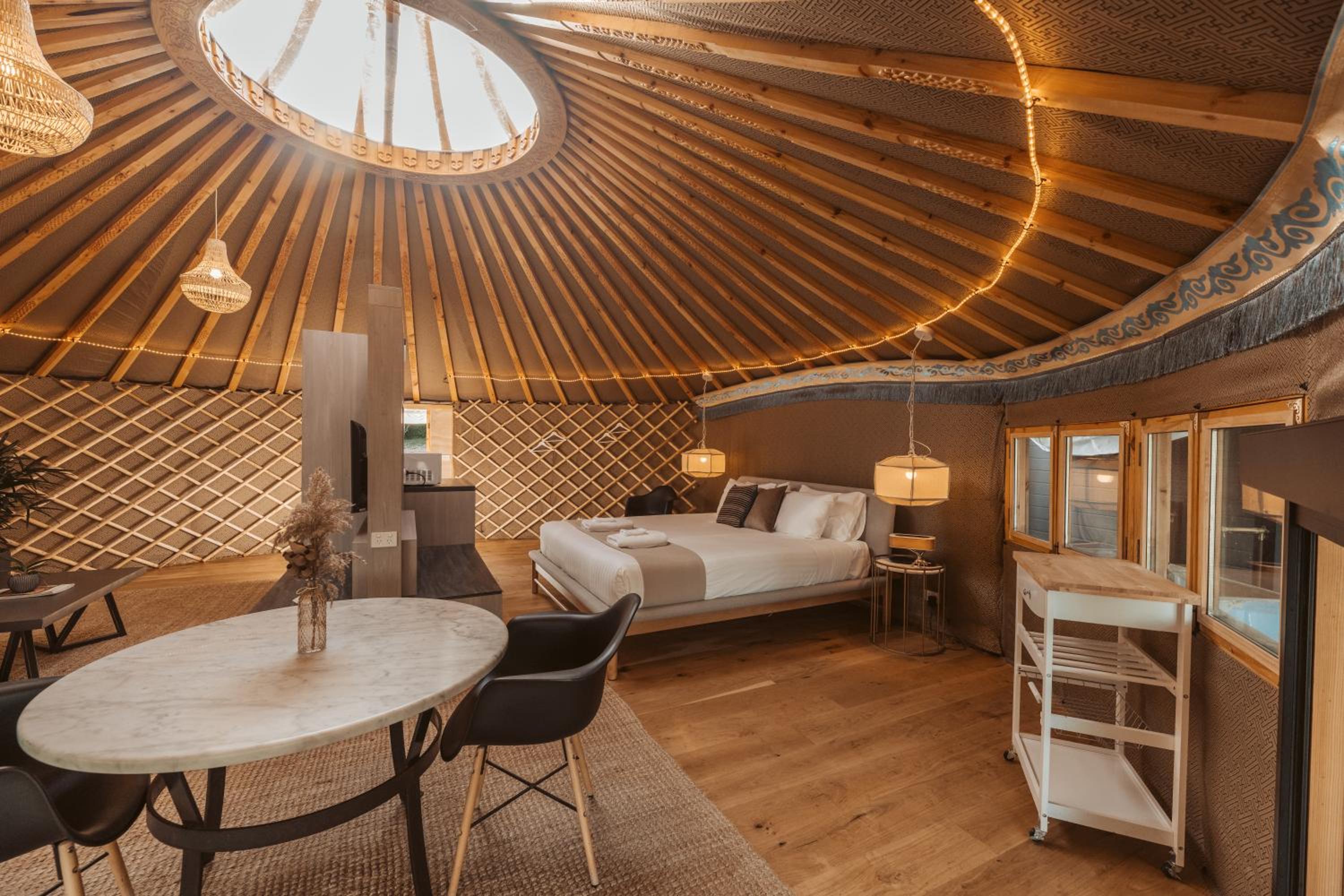 Warburton Stays Everybody's Yurt