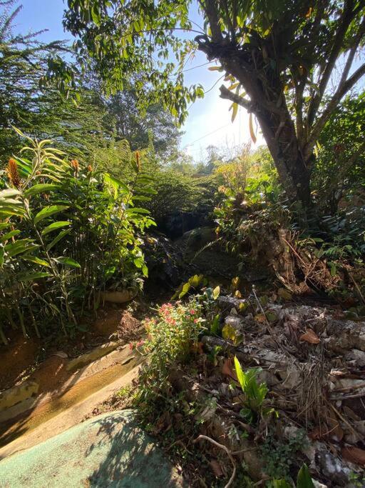 Finca con piscina balcón cerca al rio san rafael