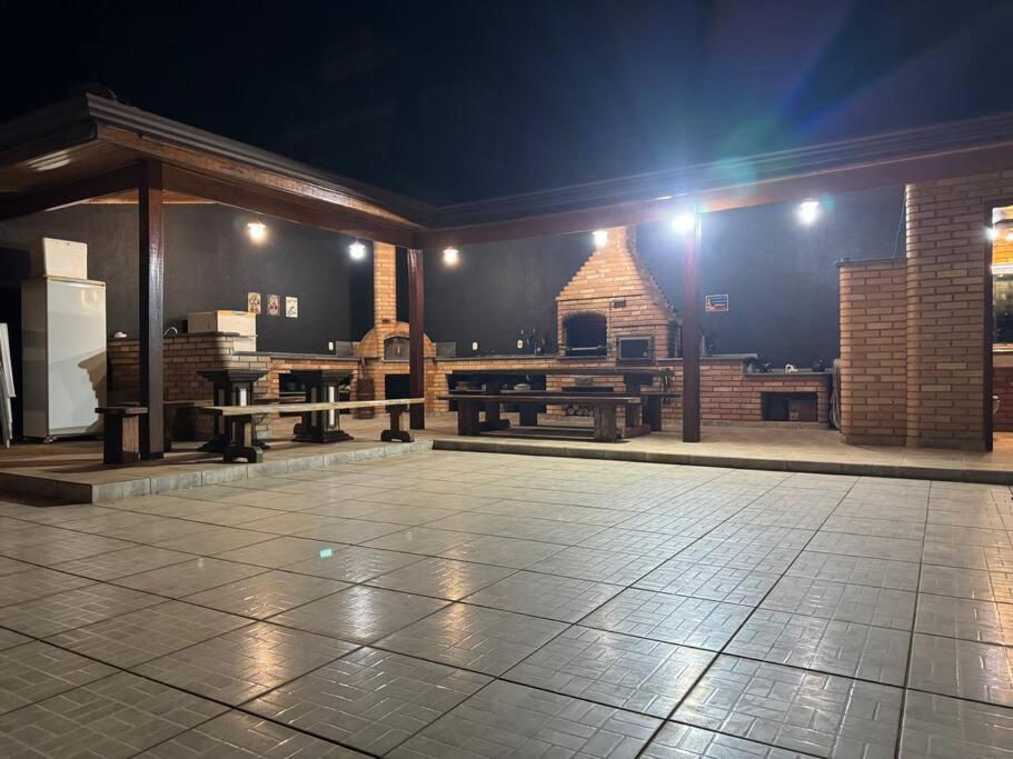 Casa dentro Parque aquático