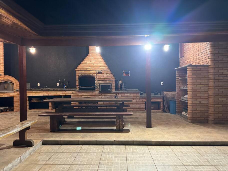 Casa dentro Parque aquático