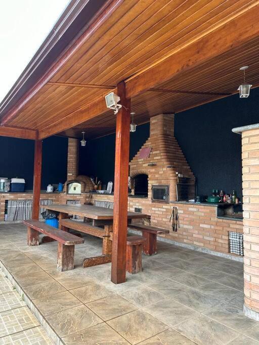 Casa dentro Parque aquático