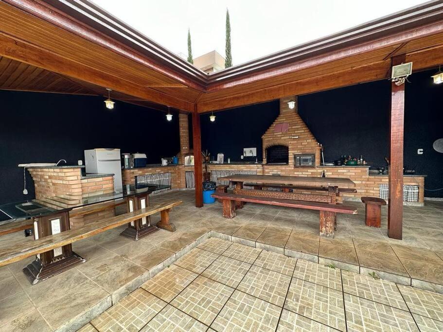 Casa dentro Parque aquático