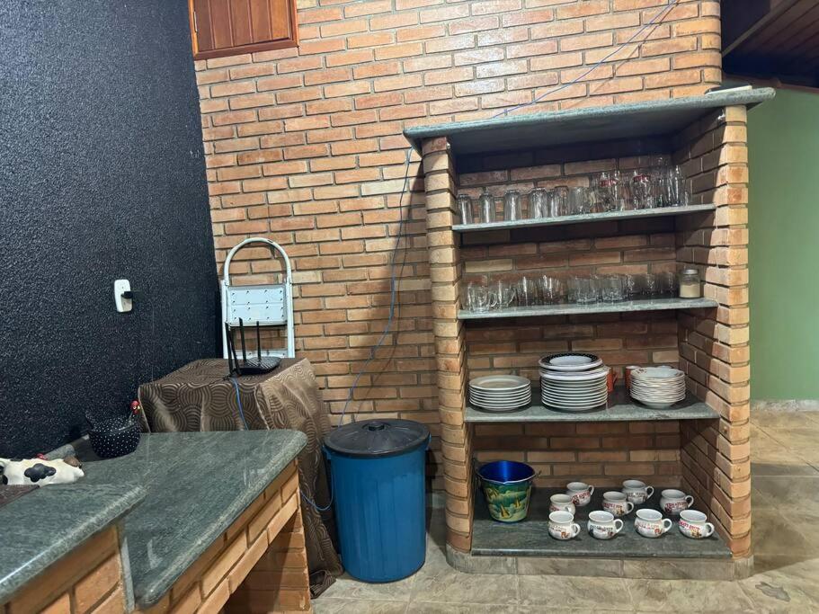 Casa dentro Parque aquático