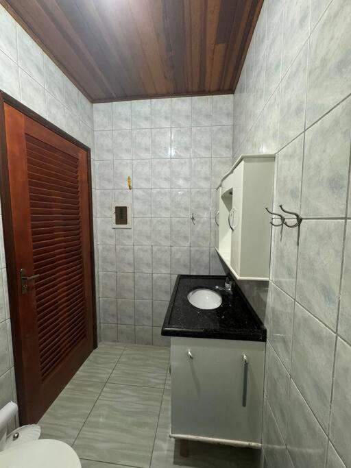 Casa dentro Parque aquático