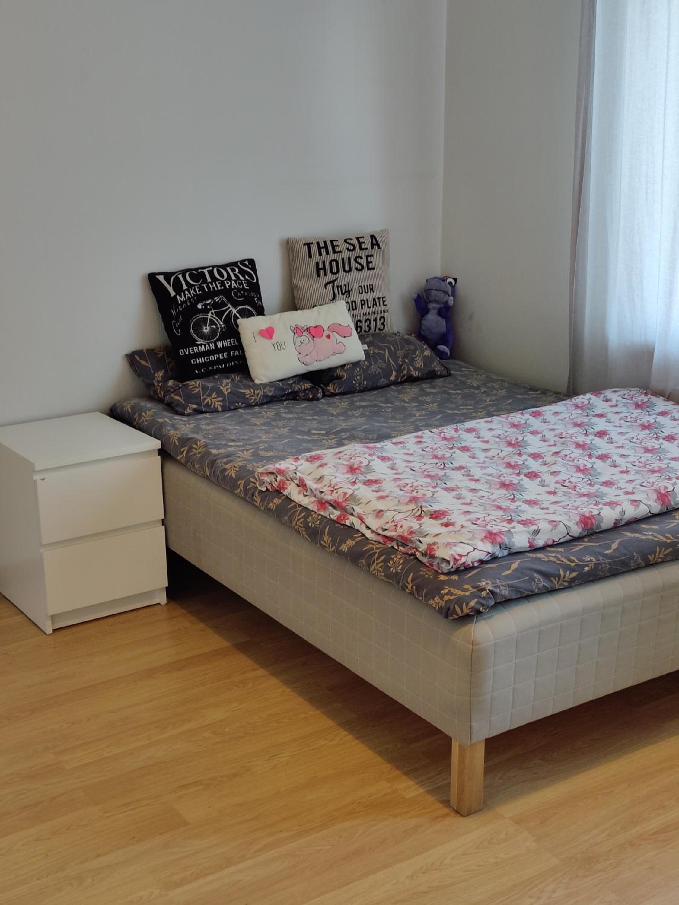 full Private furnished big apartment 57sq available for family