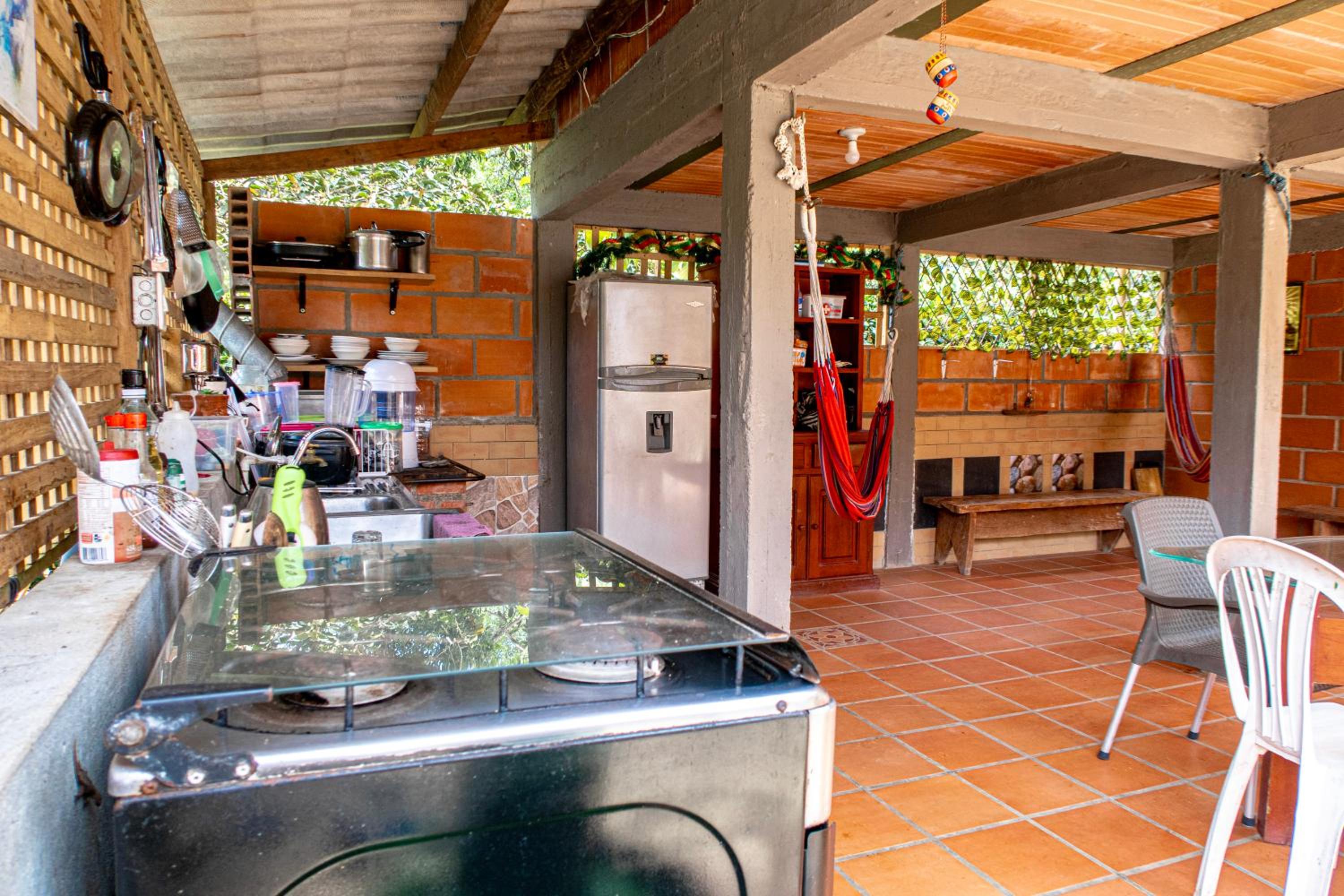 Habitaciones Finca en San Rafael Frente al charco la Cristalina con vista a las montañas