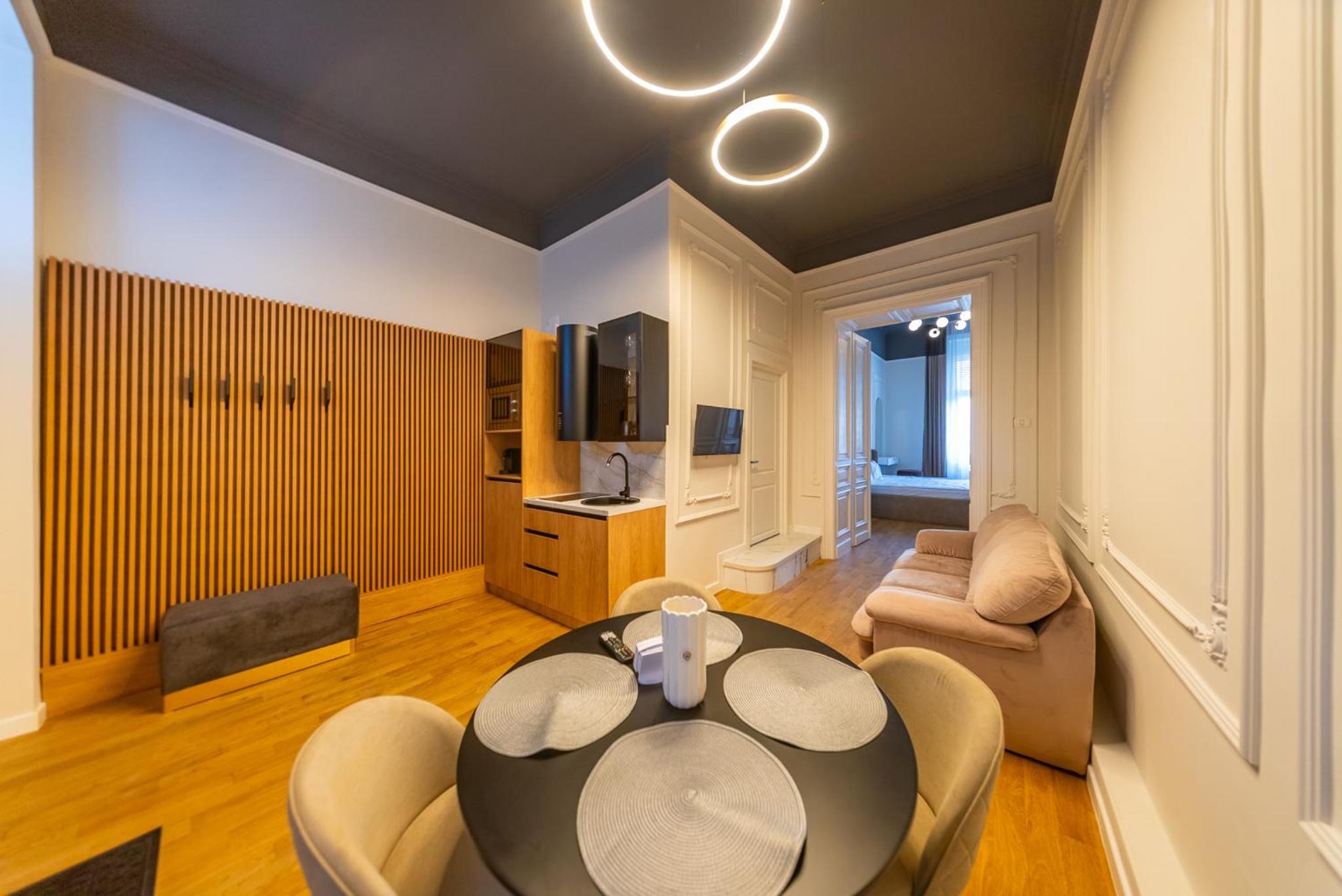 Luxury cozy apartment in city center view 5