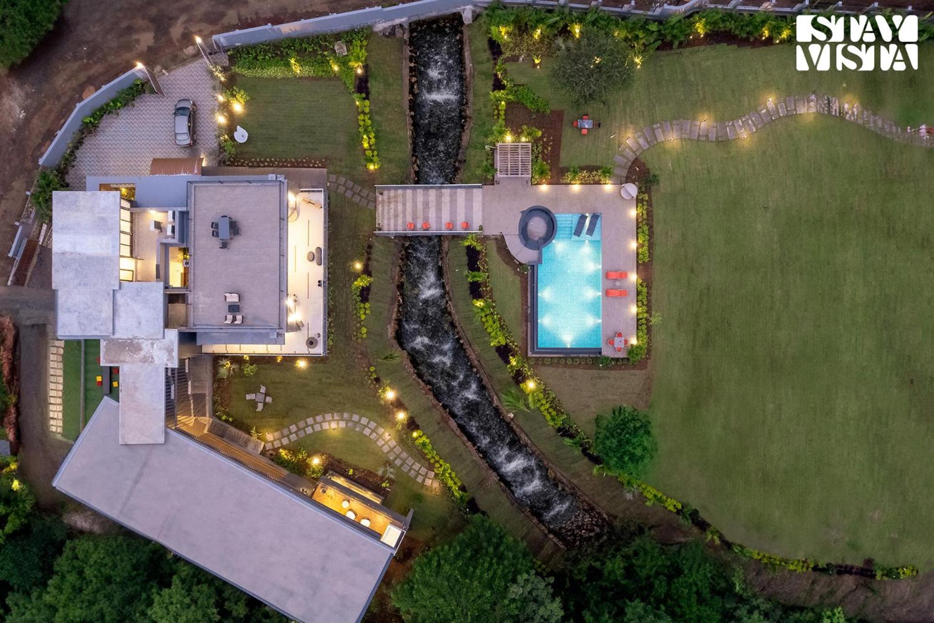 StayVista at Sol & Sands with Mountain View and Pool view 3