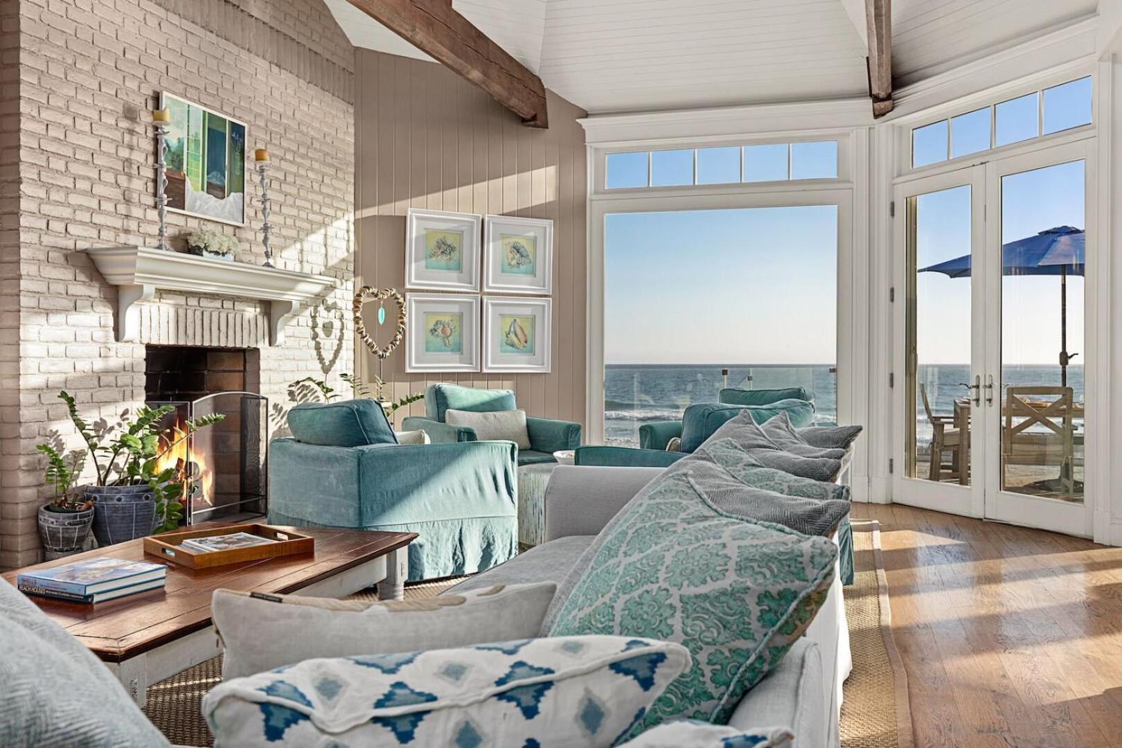 Malibu Dunes by Fieldtrip Expansive Hamptons-Style Estate w Private Beach Backyard view 5