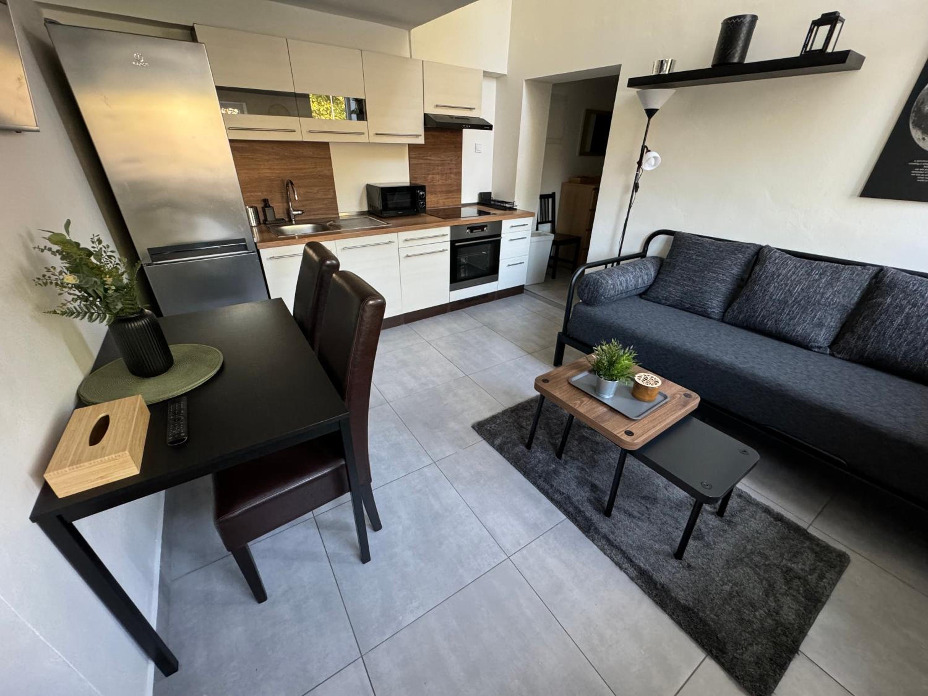 apartman 50m2 garden parking Free