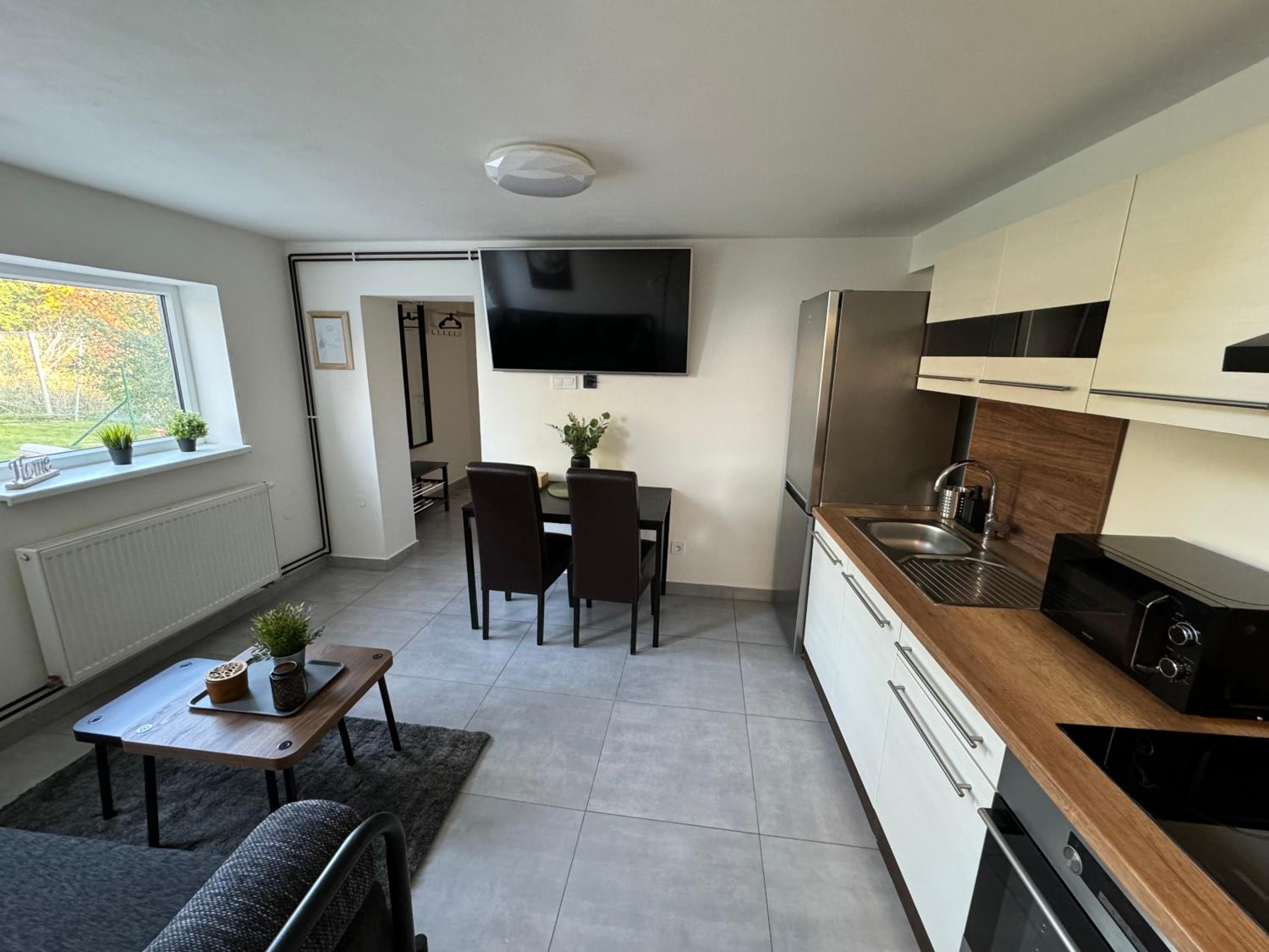apartman 50m2 garden parking Free